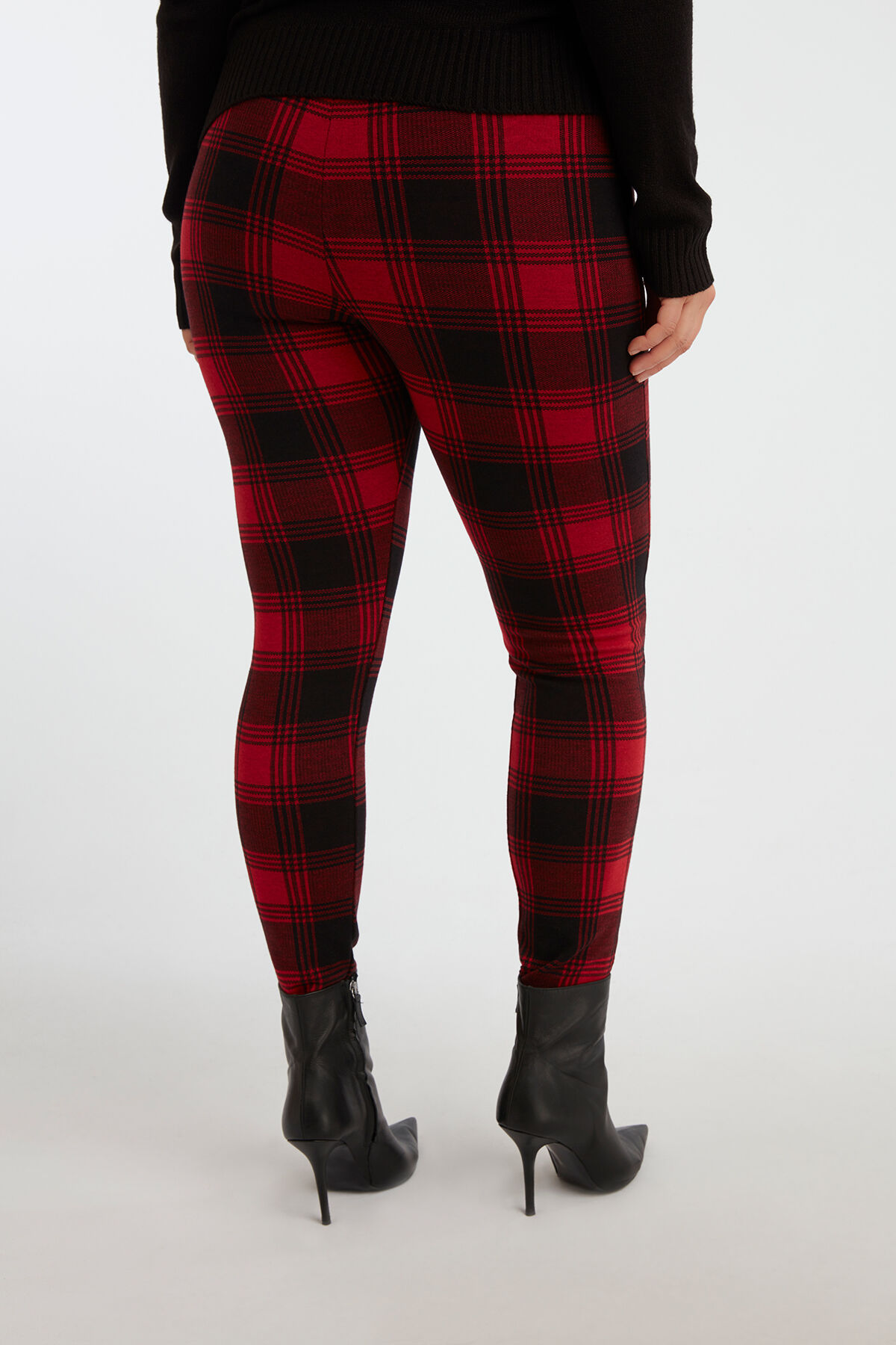 Geruite legging image number 5