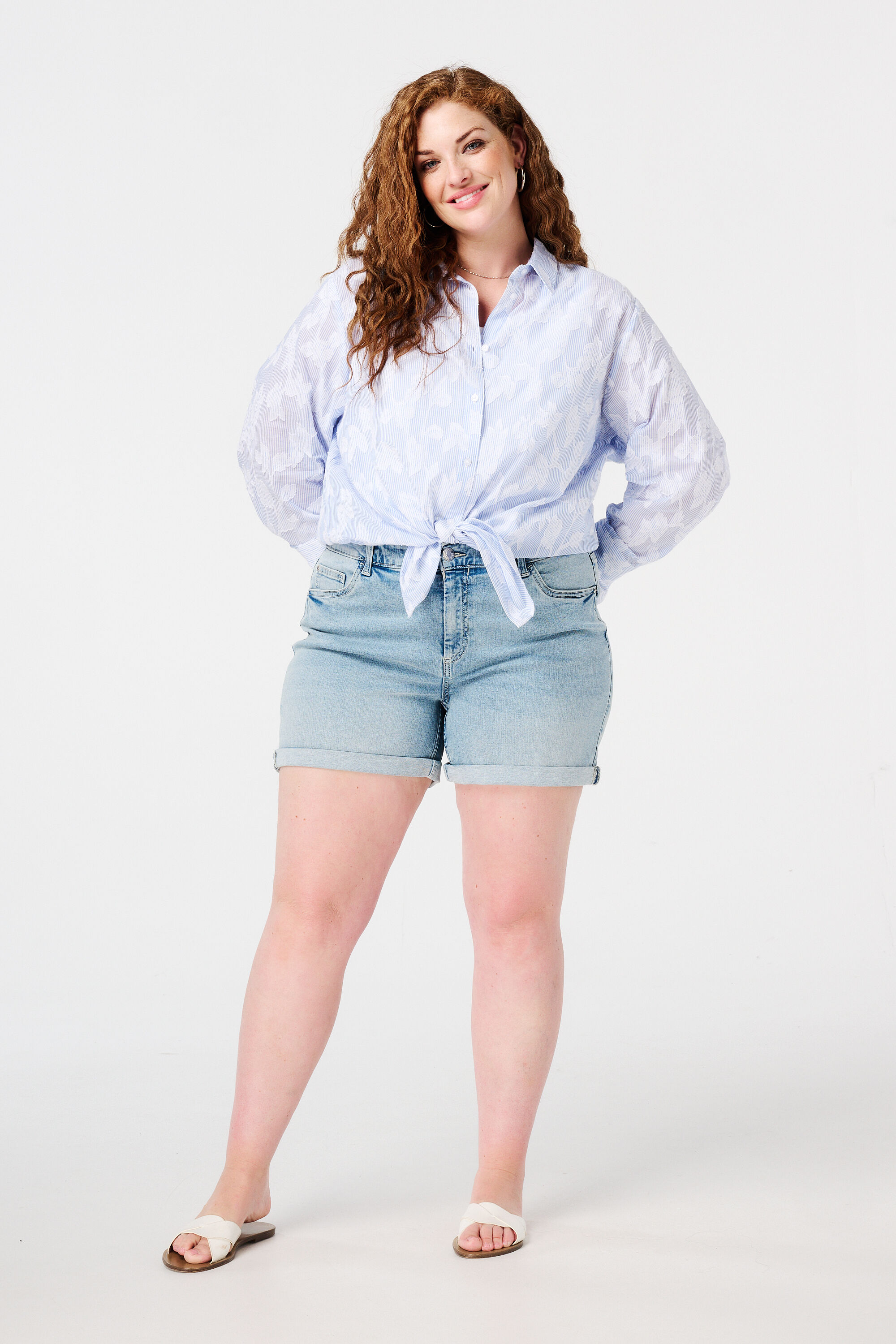 Chemisier avec motif floral image number 5