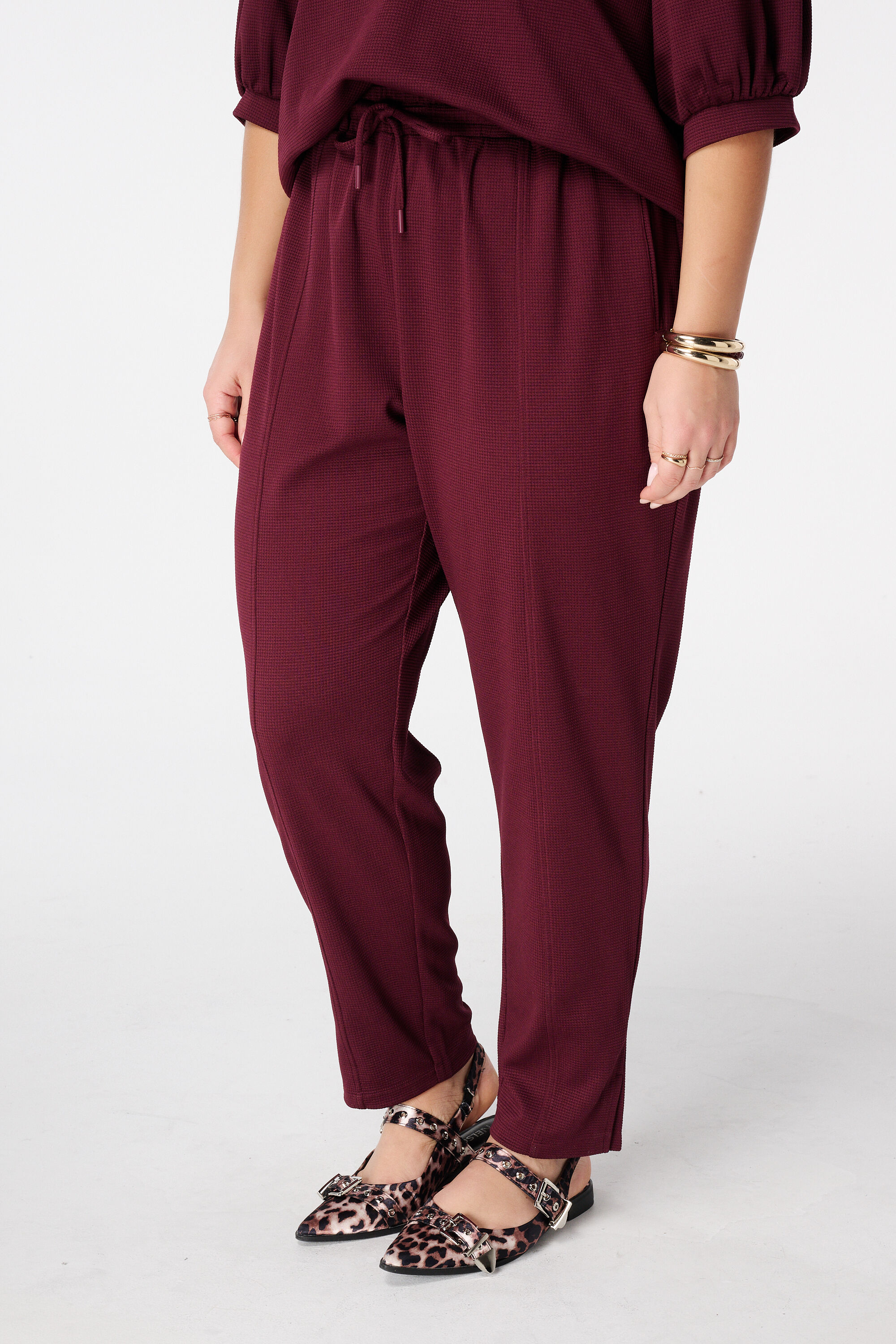 Pantalon avec cordon coulissant image number 5