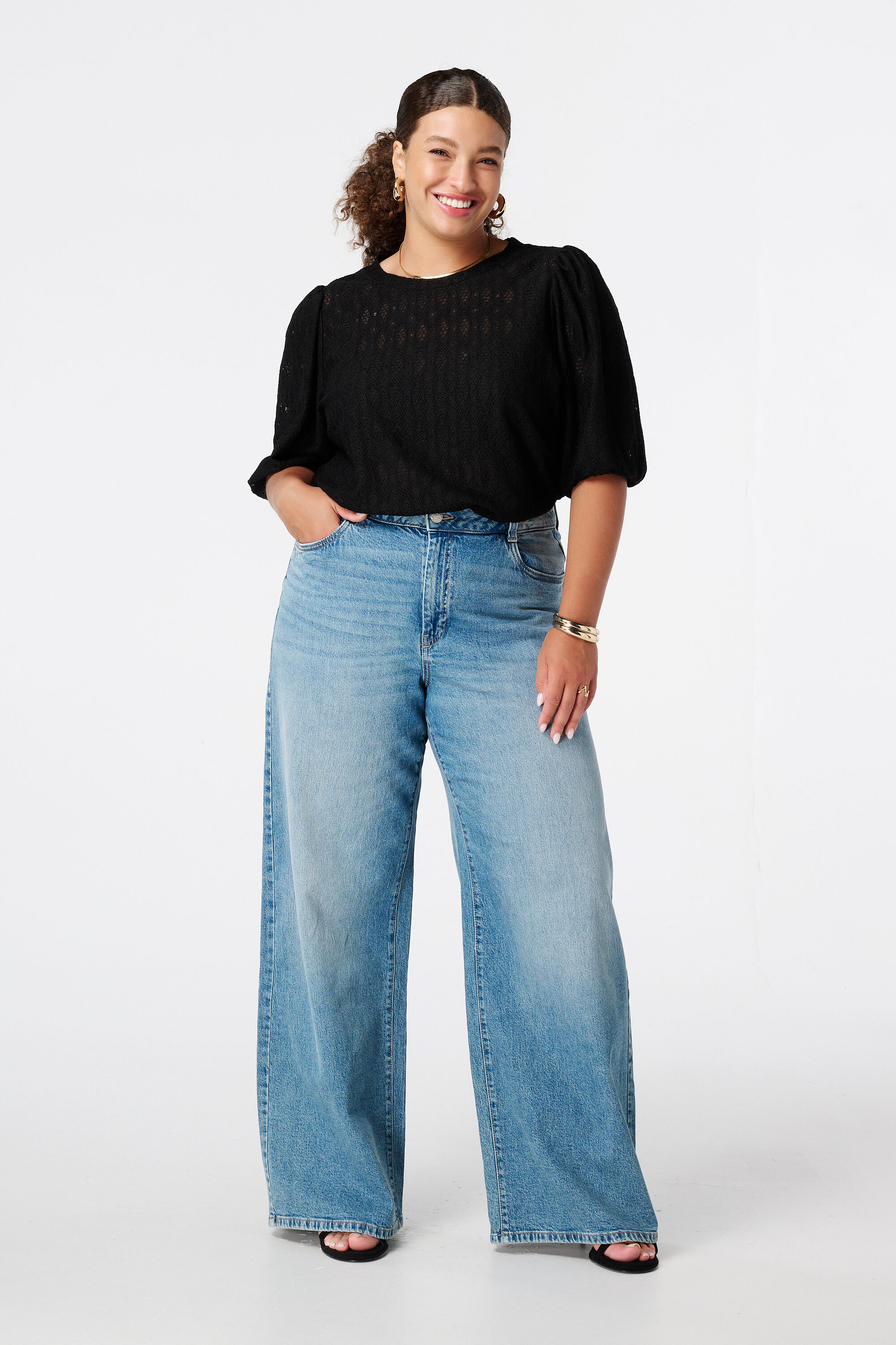 Top met kant image number 5