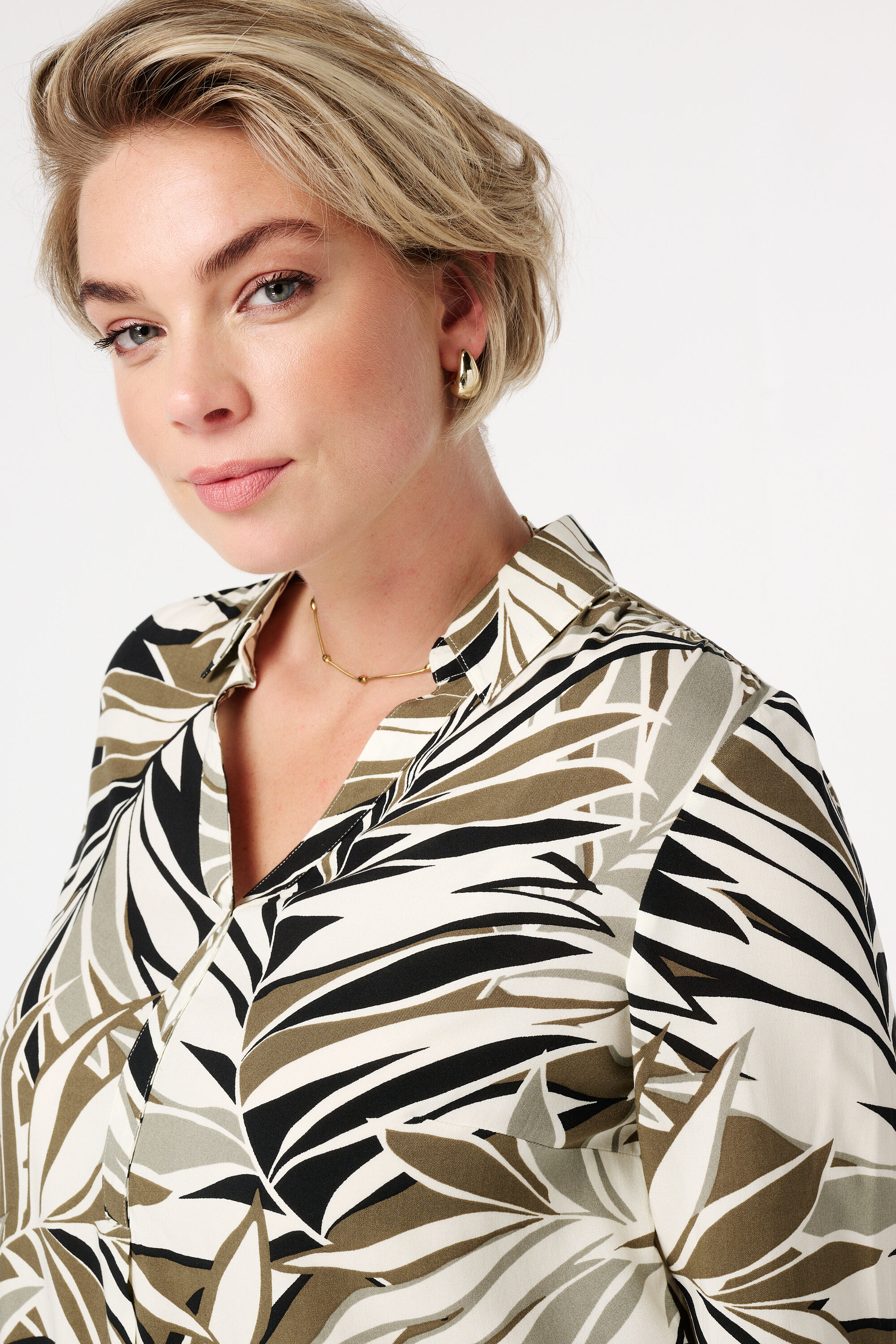 Chemisier &agrave; imprim&eacute; image number 4