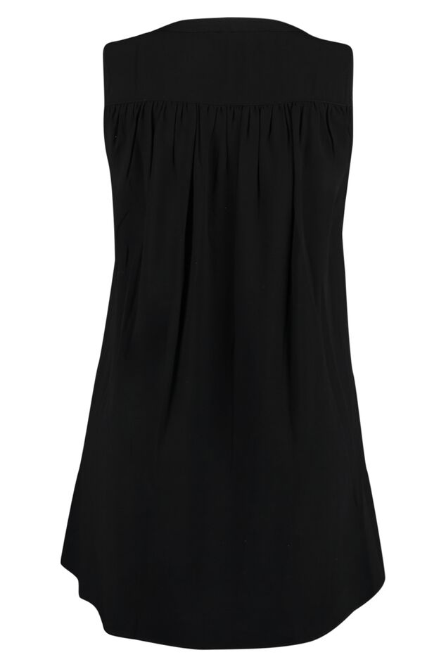 Chemisier long sans manches image number 3