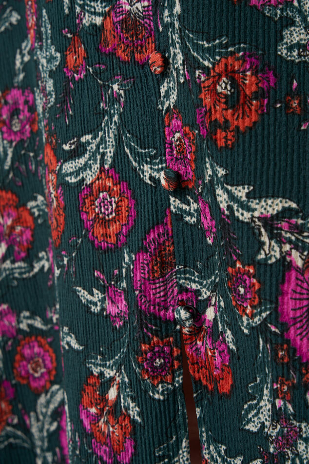 Maxi jurk met bloemenprint image number 4