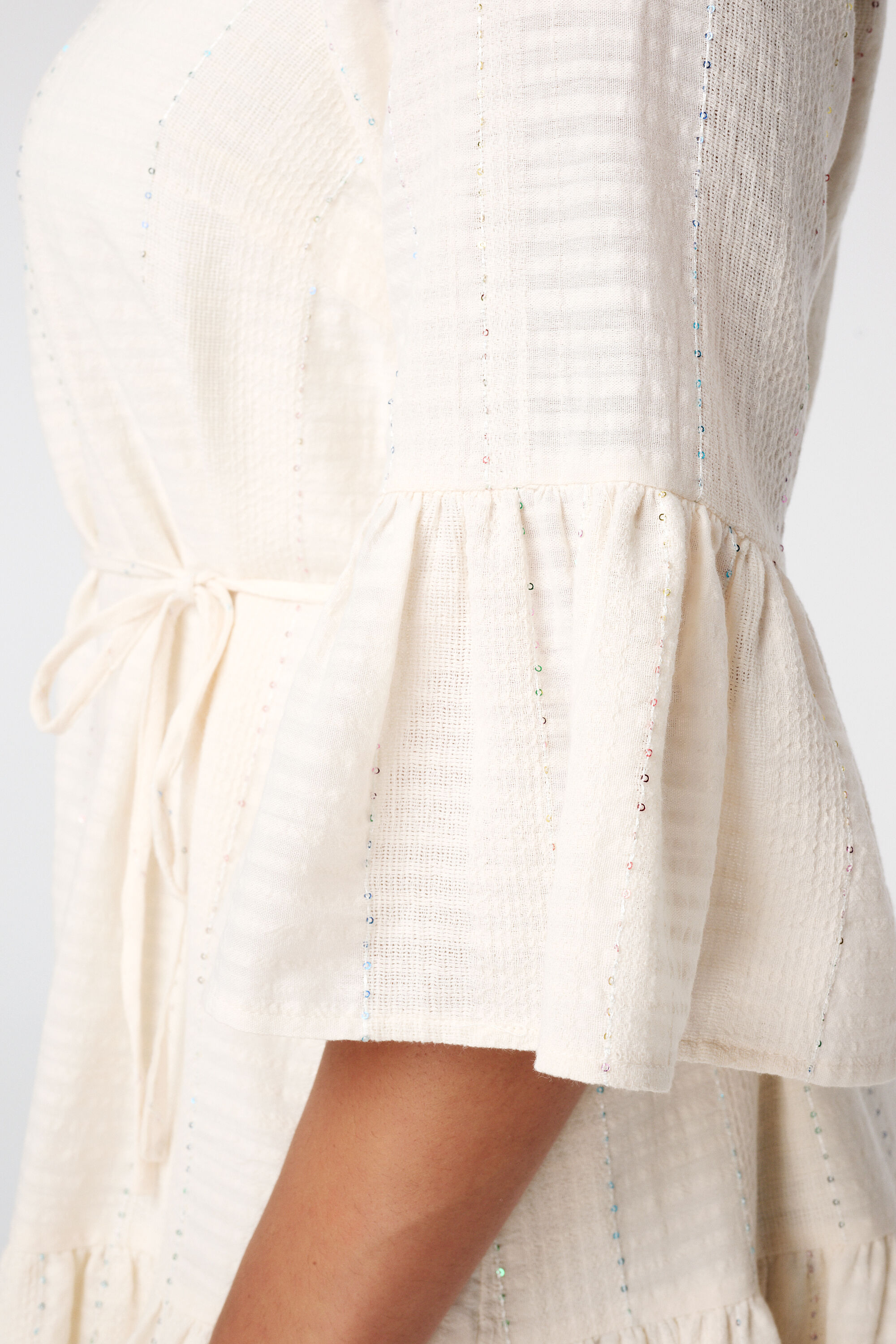 Jurk met paillet details image number 6