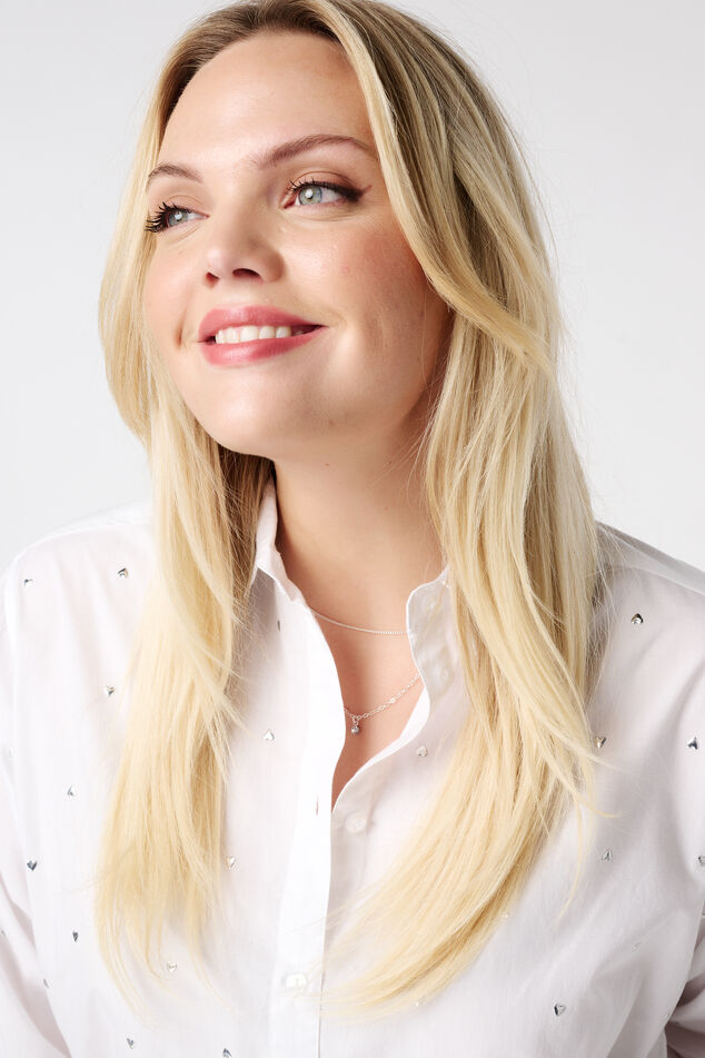 Blouse met studs image number 4