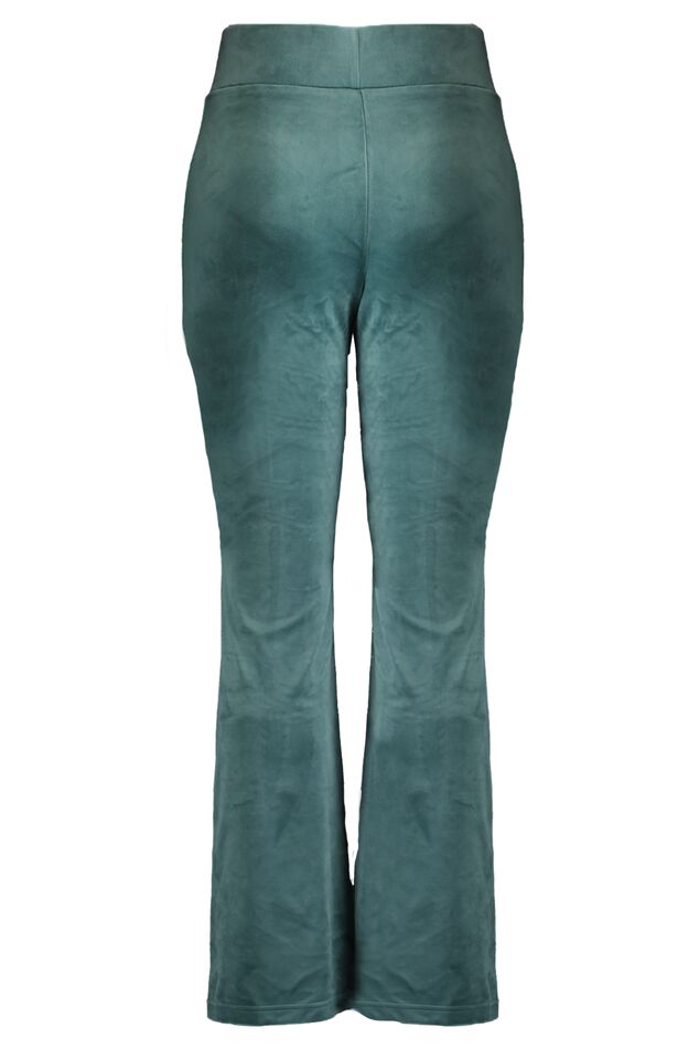 Velvet flared legging image number 2