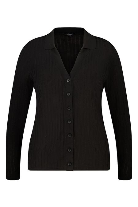 Polo en maille avec boutons