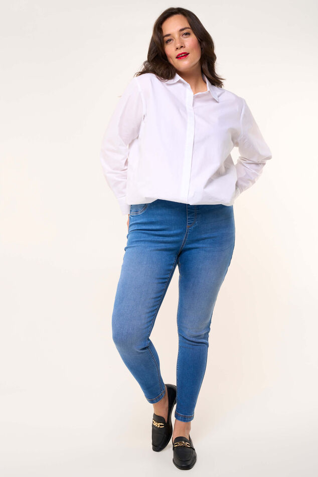 Slim fit 30 inch tregging POPPY image number 6