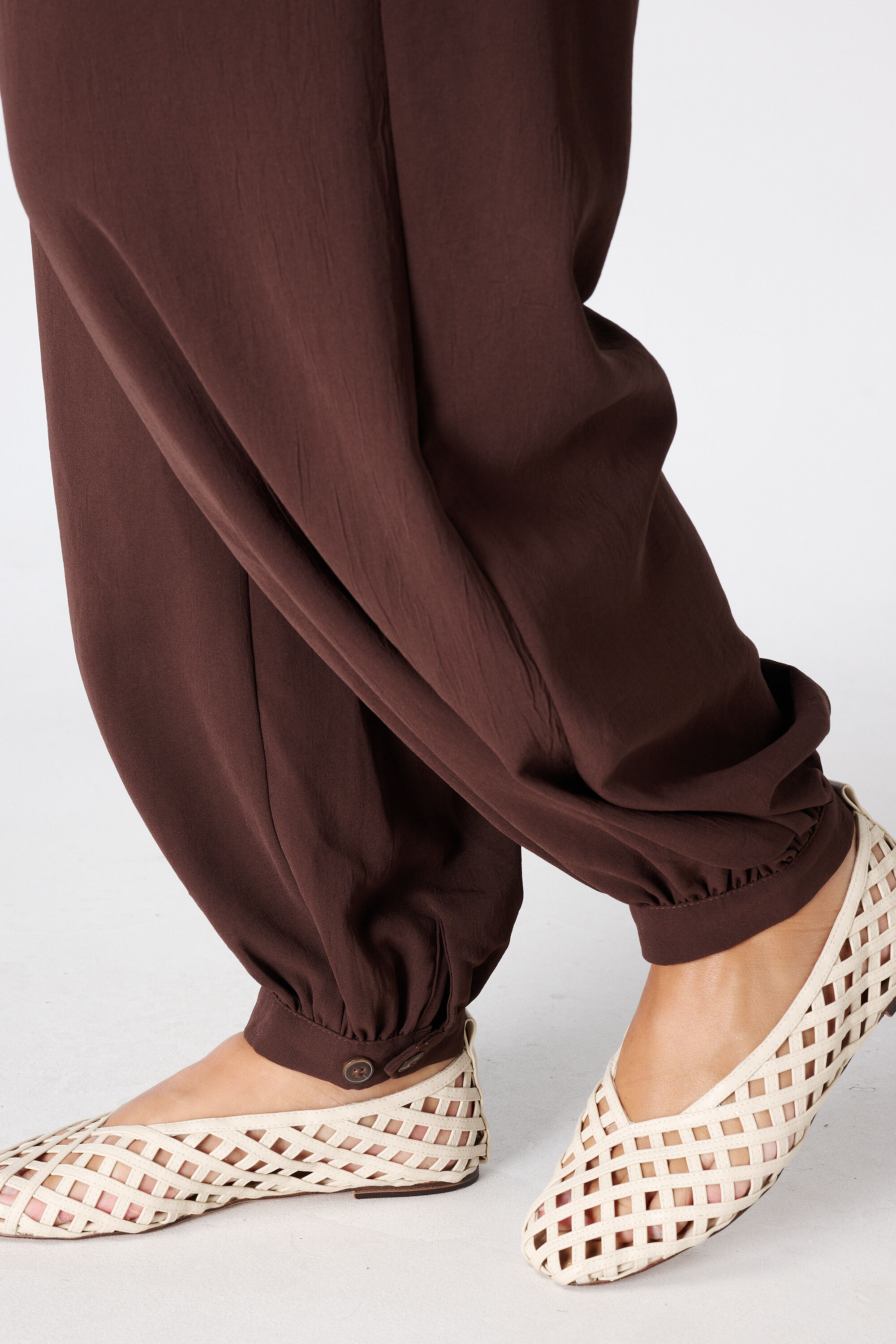 Balloon broek met elastische taille image number 4