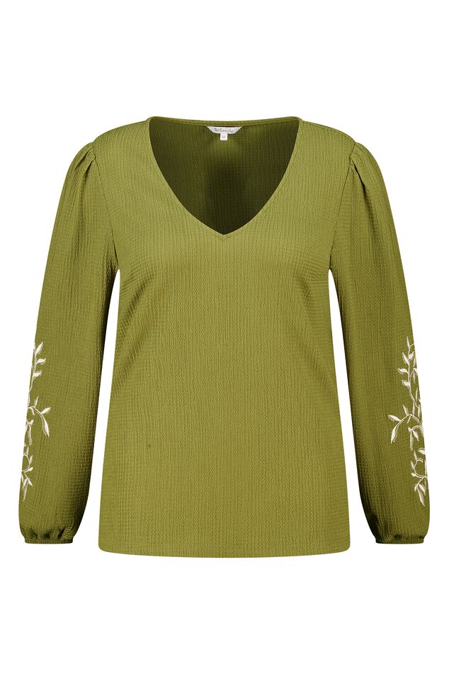 Top met borduursel image number 1