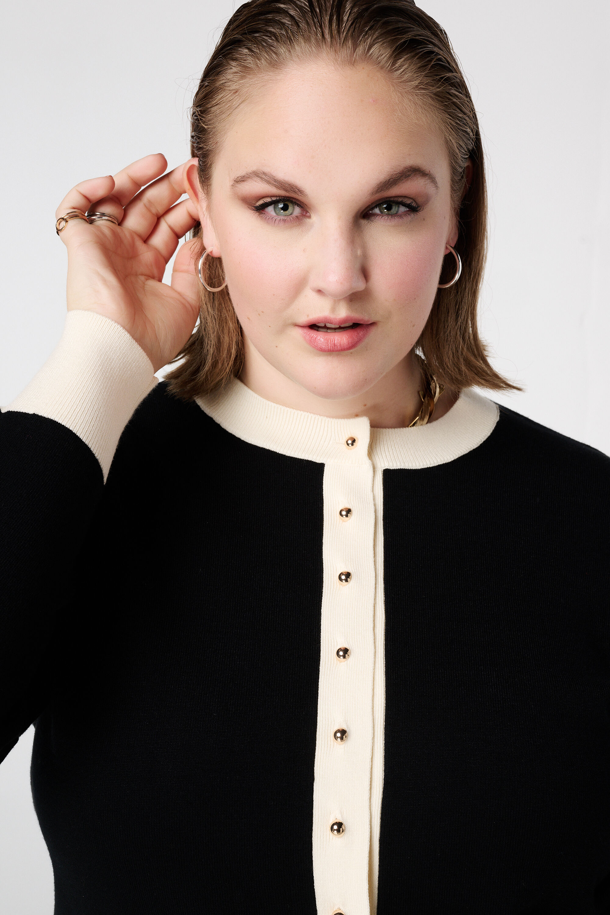 Vest met knoopsluiting image number 4