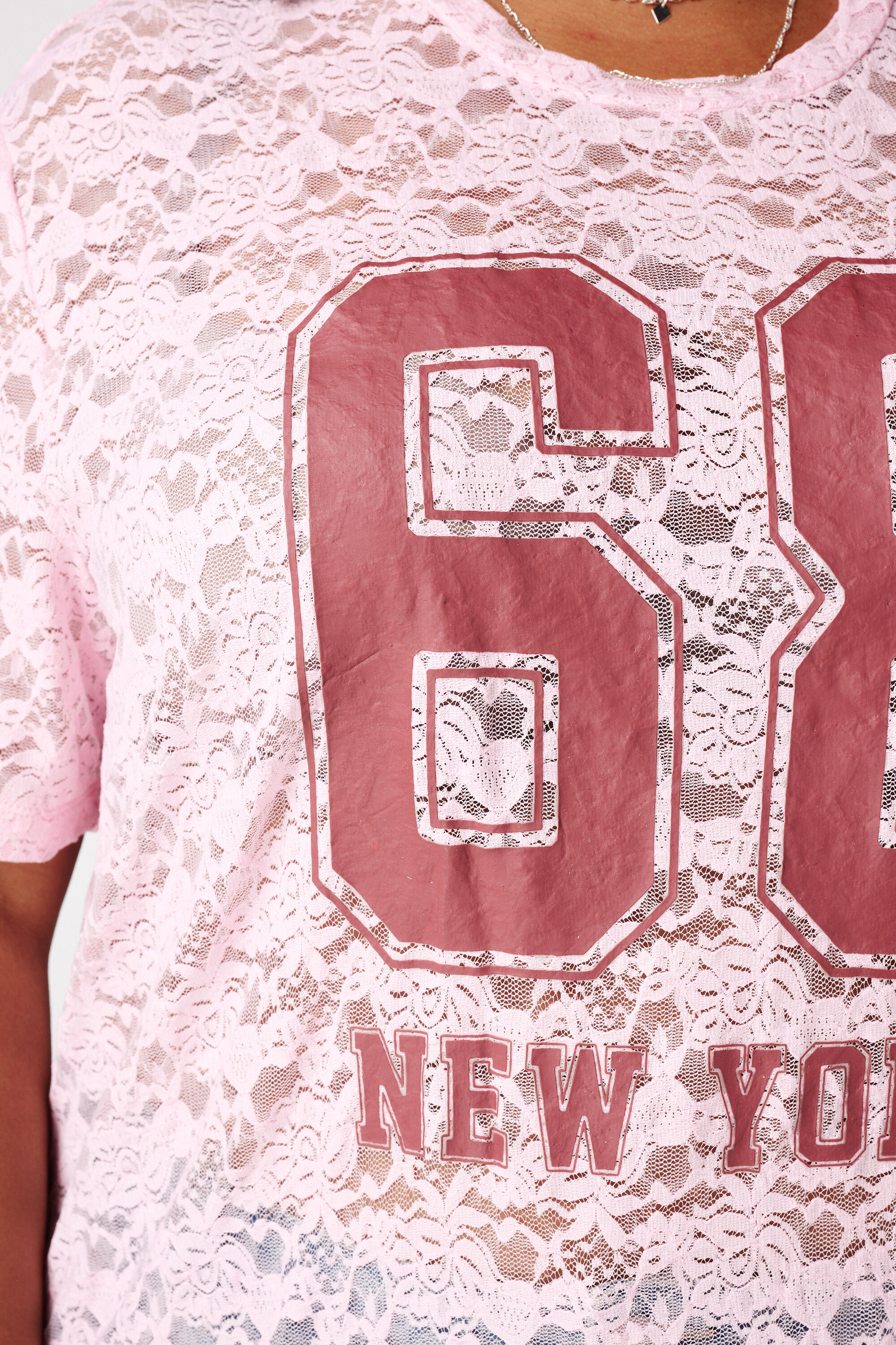 Sportief T-shirt van kant image number 6