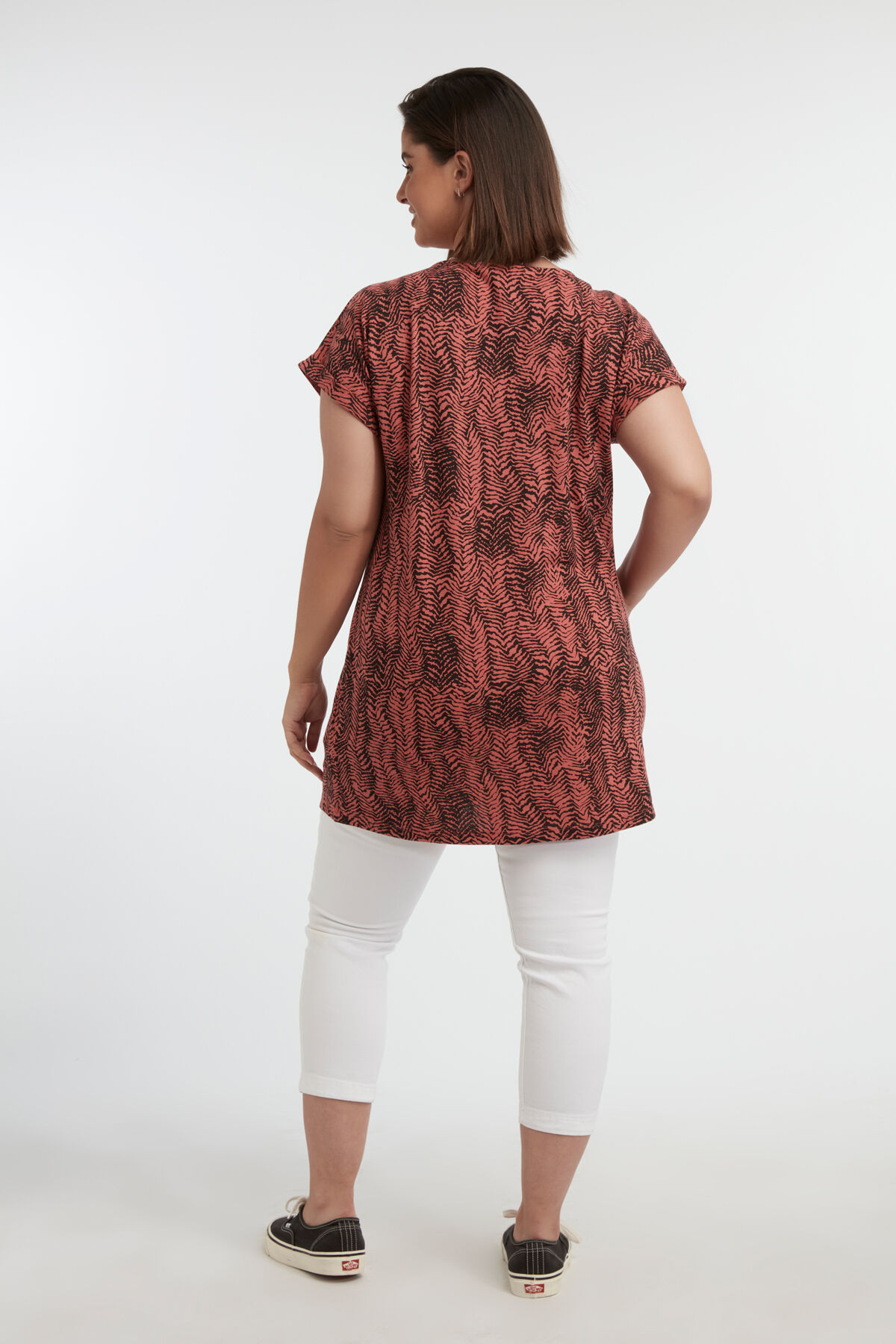 T-shirt long imprim&eacute; image number 4