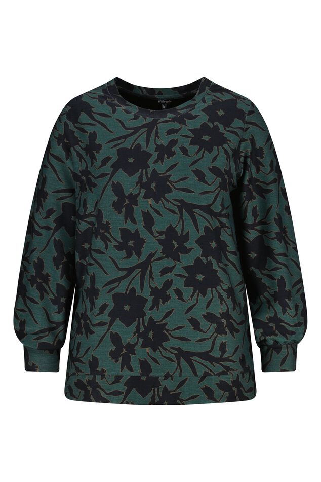 Sweater met bloemenprint image number 2