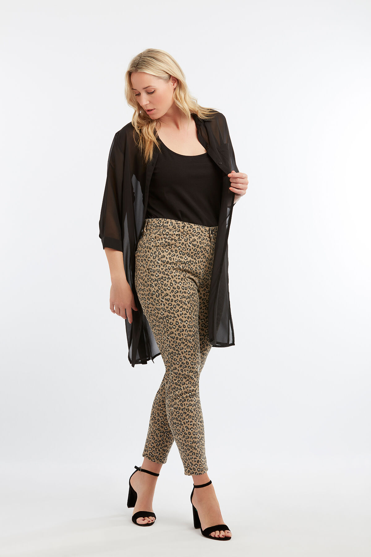 Dierenprint broek image number 3