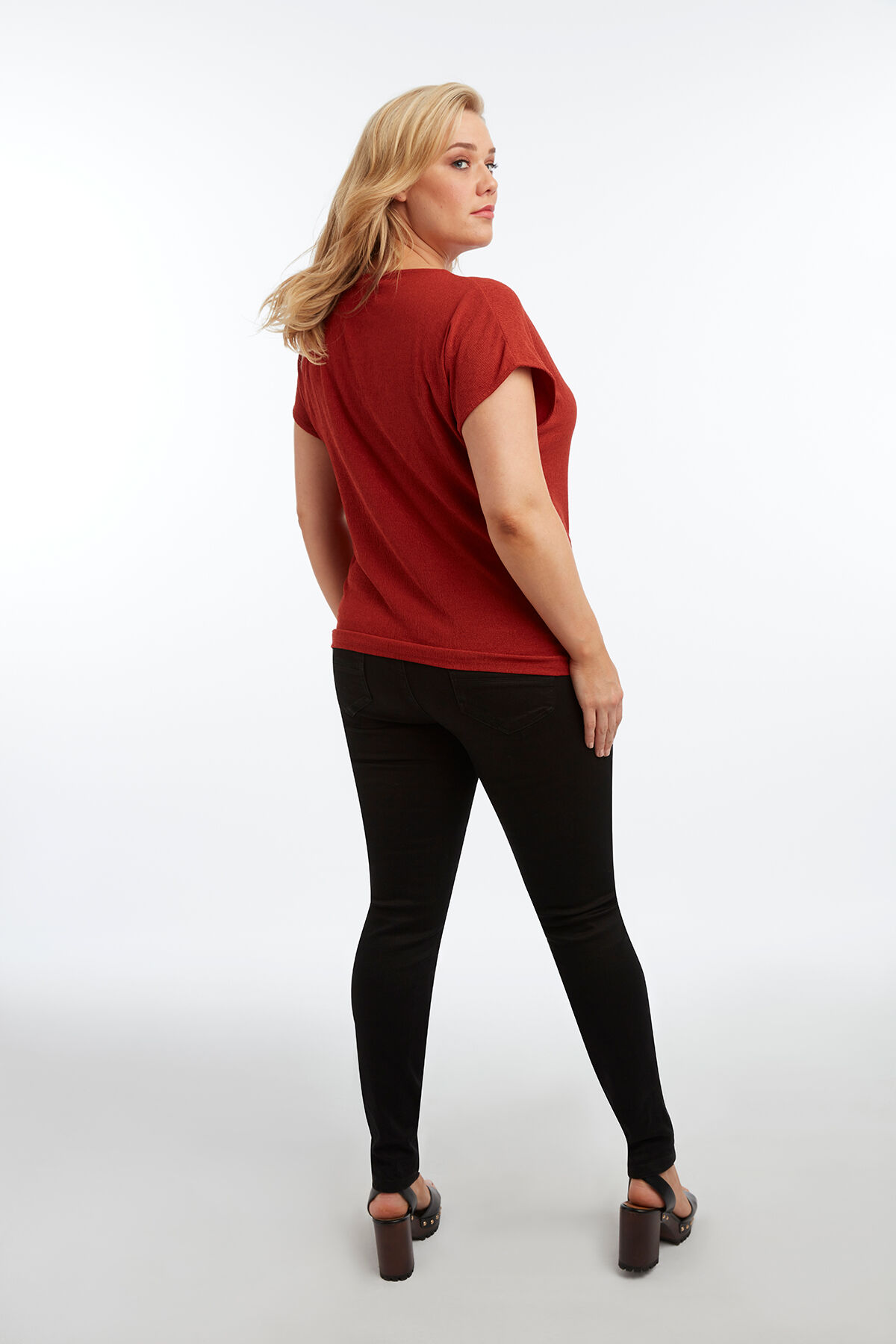 Top met plooidetail image number 4