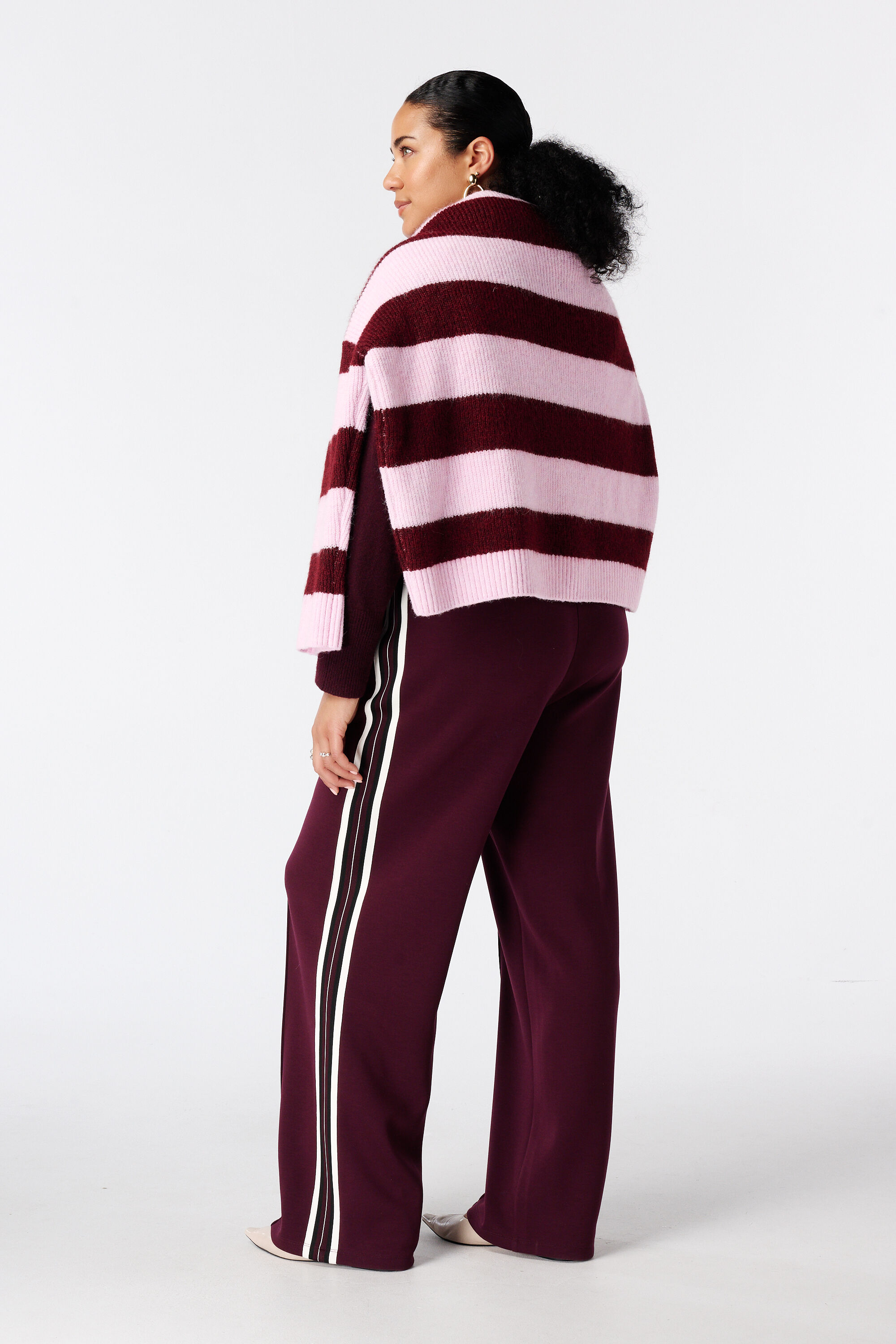 Broek met contraststreep image number 3