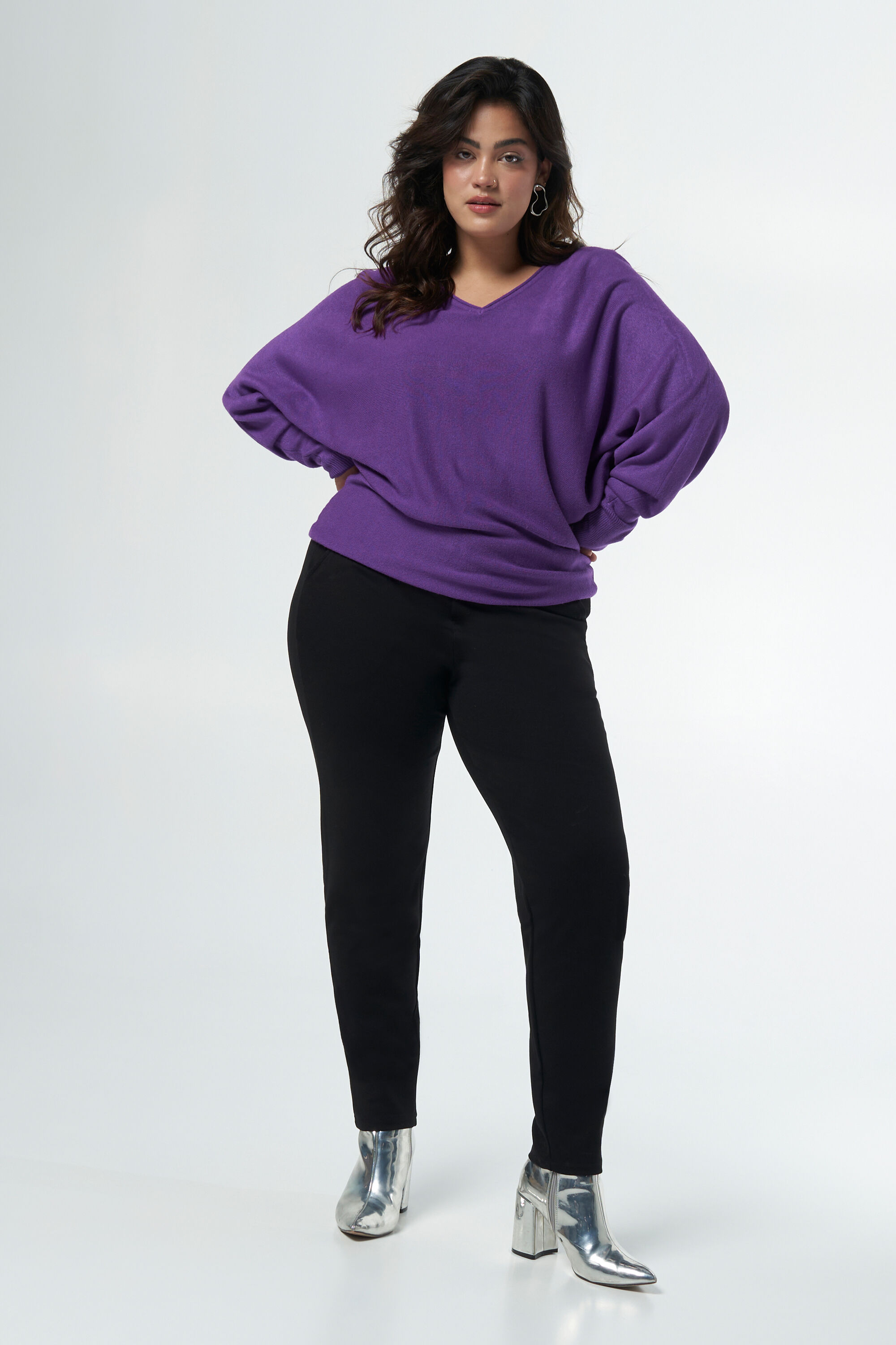 Trui met vleermuismouwen image number 5