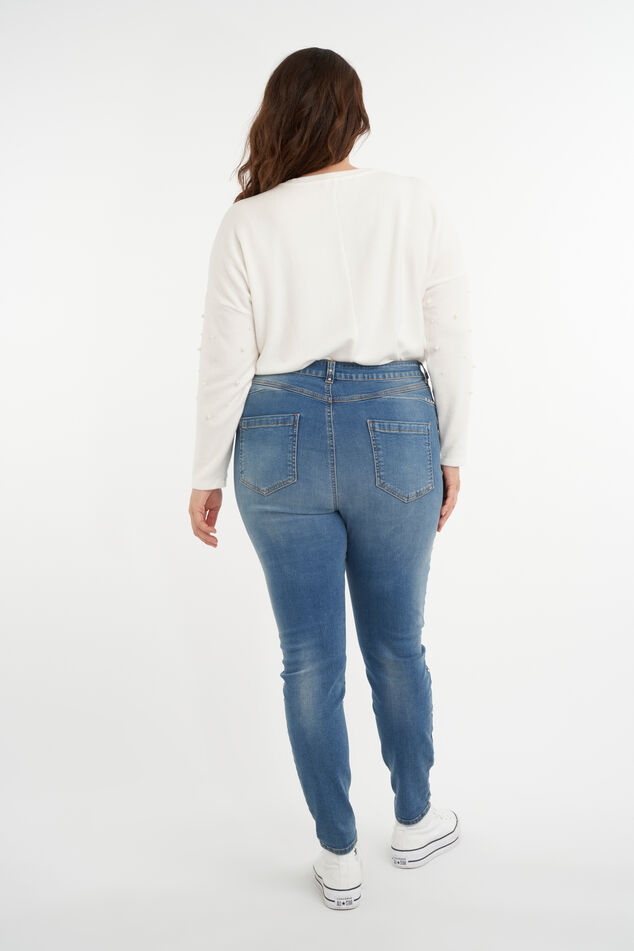 Jeans met studs  image number 3