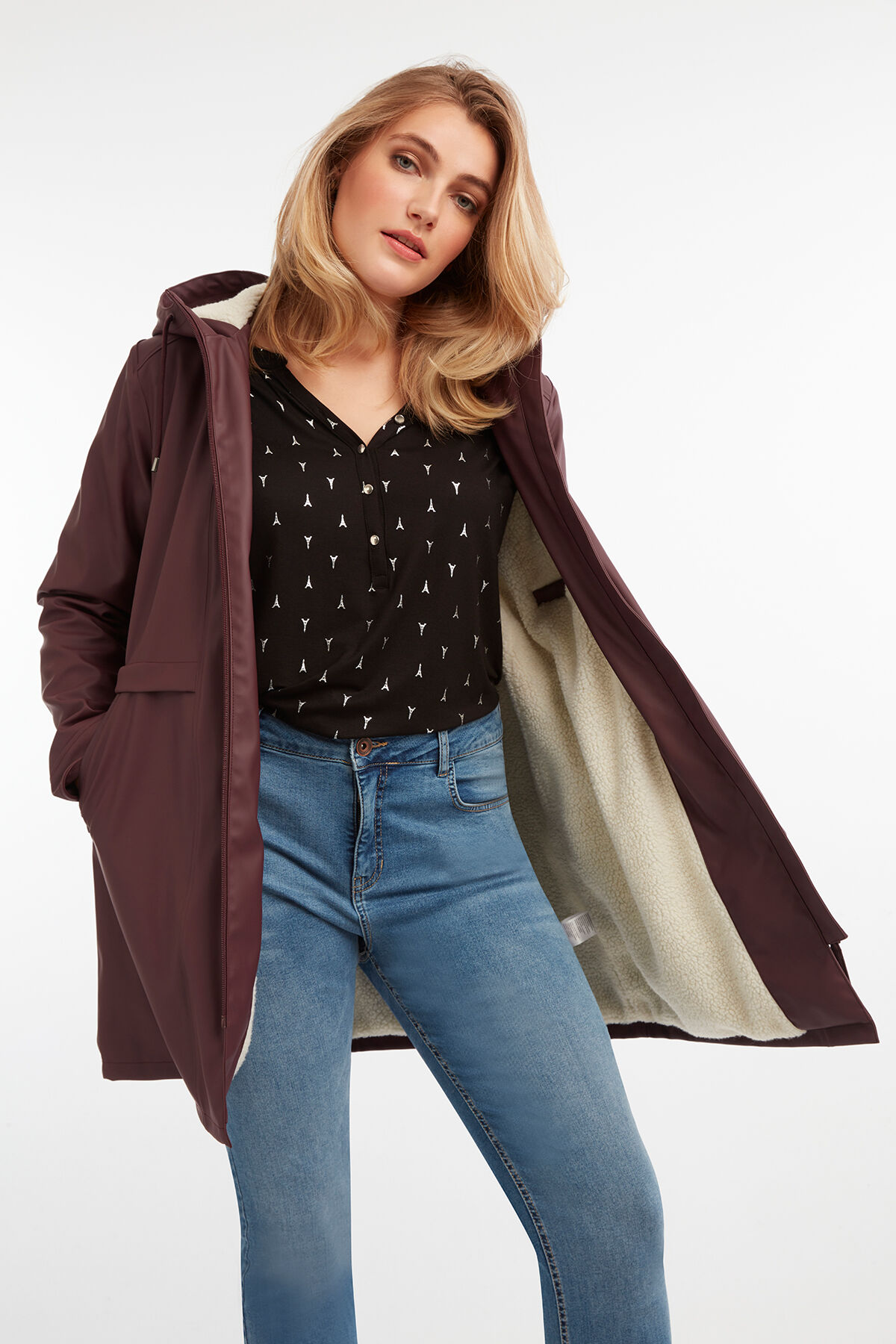 Imperm&eacute;able avec doublure polaire image number 5