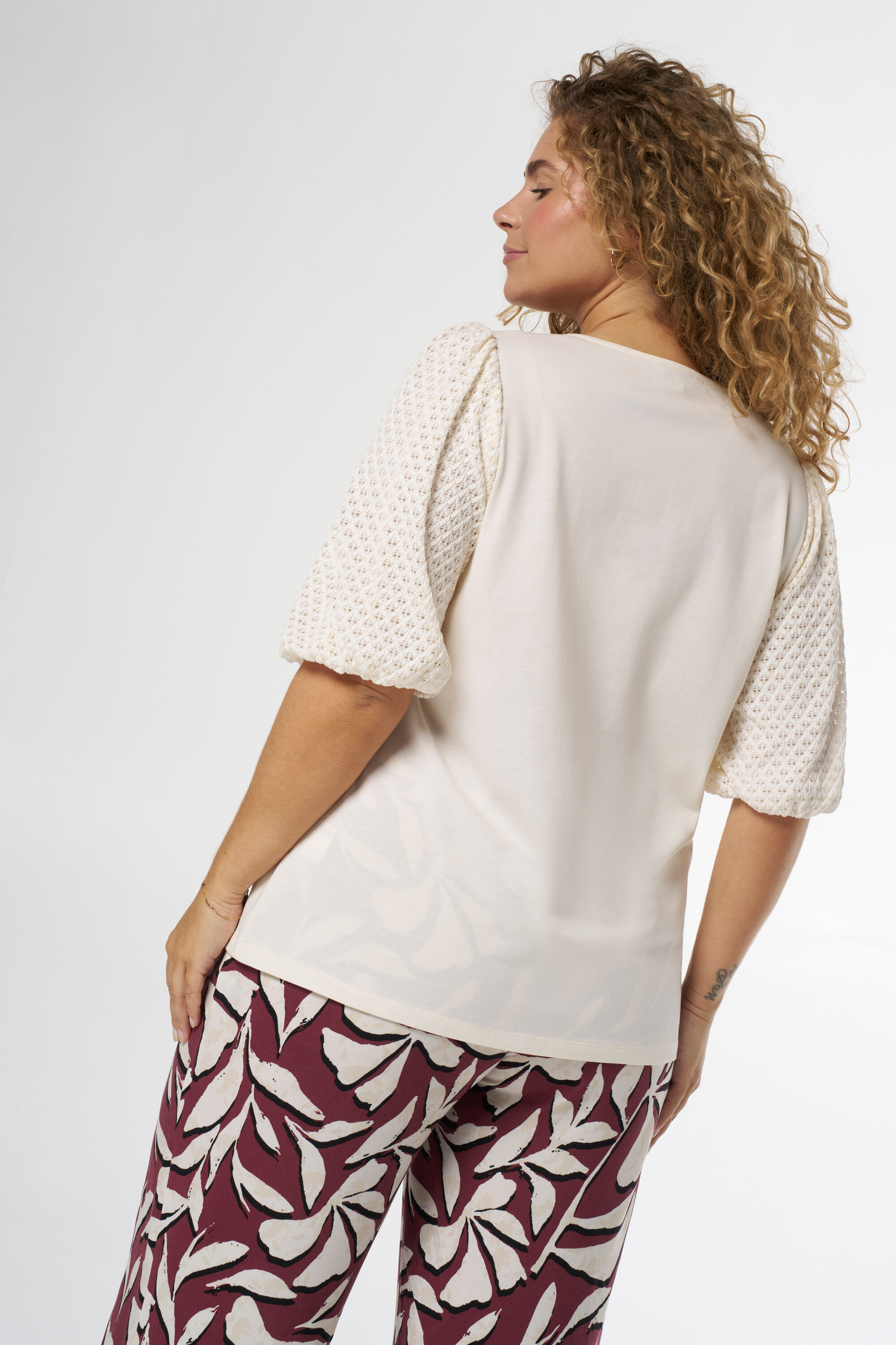 Top &agrave; manches bouffantes image number 3