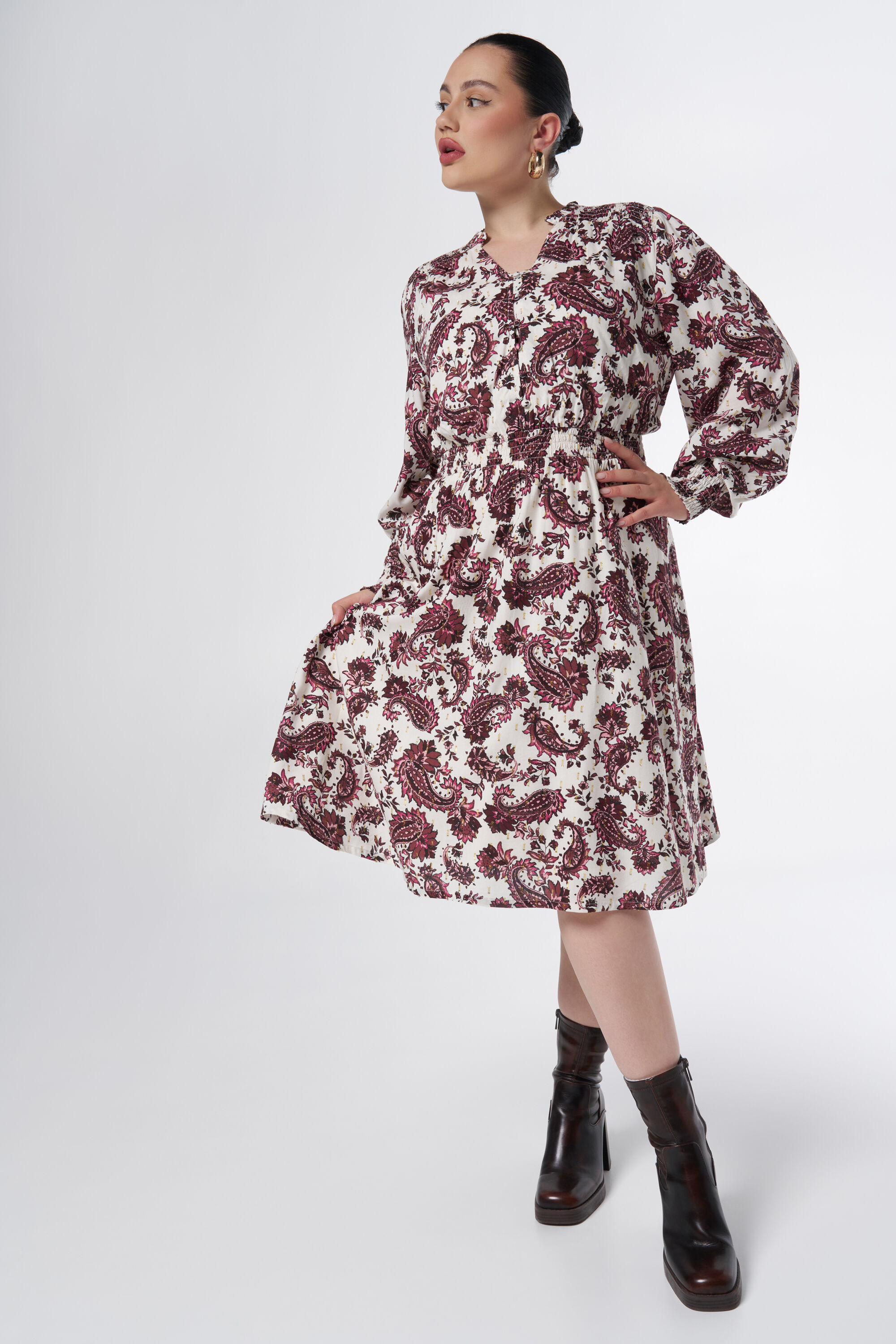 Jurk met print image number 5