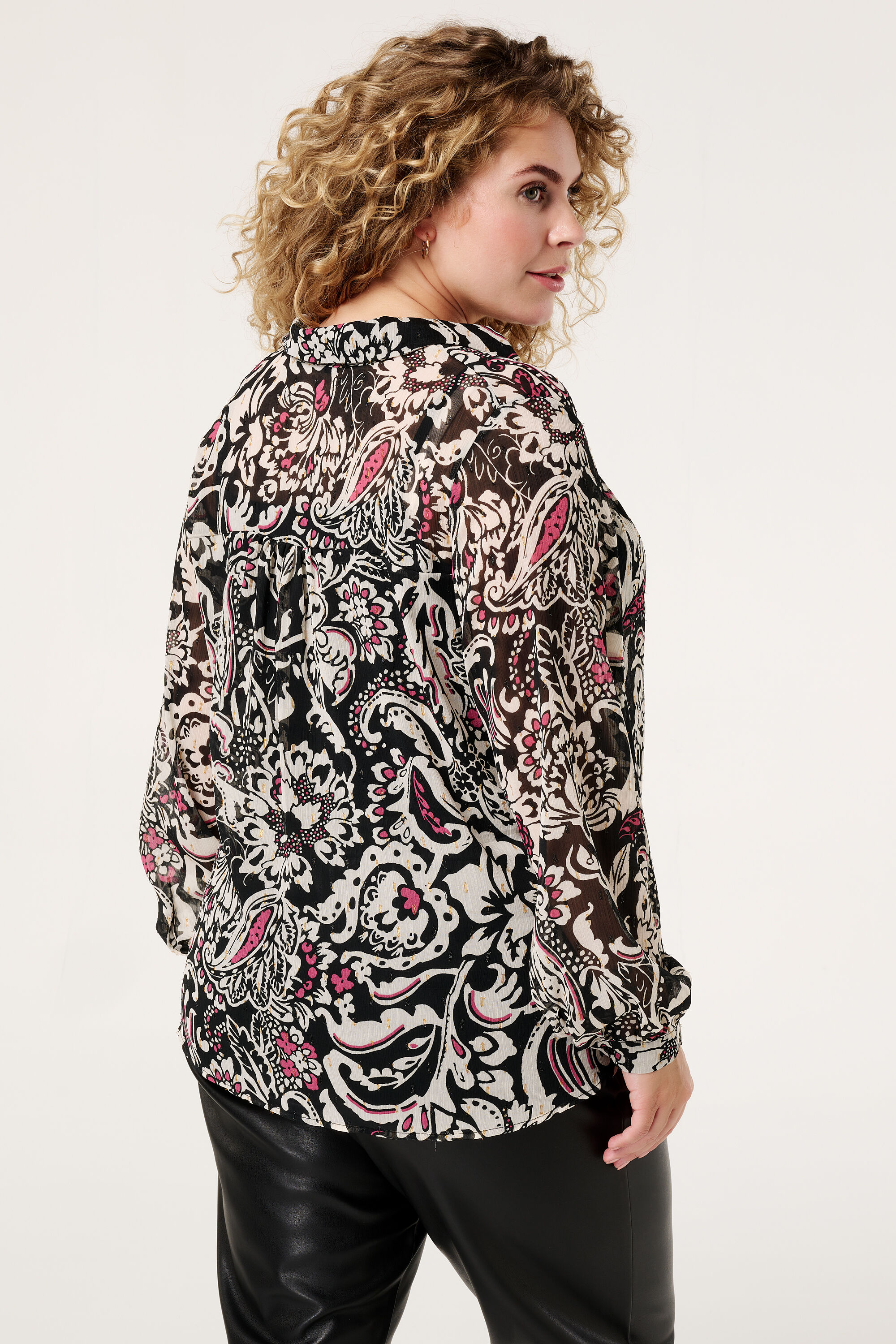 Blouse met print image number 3