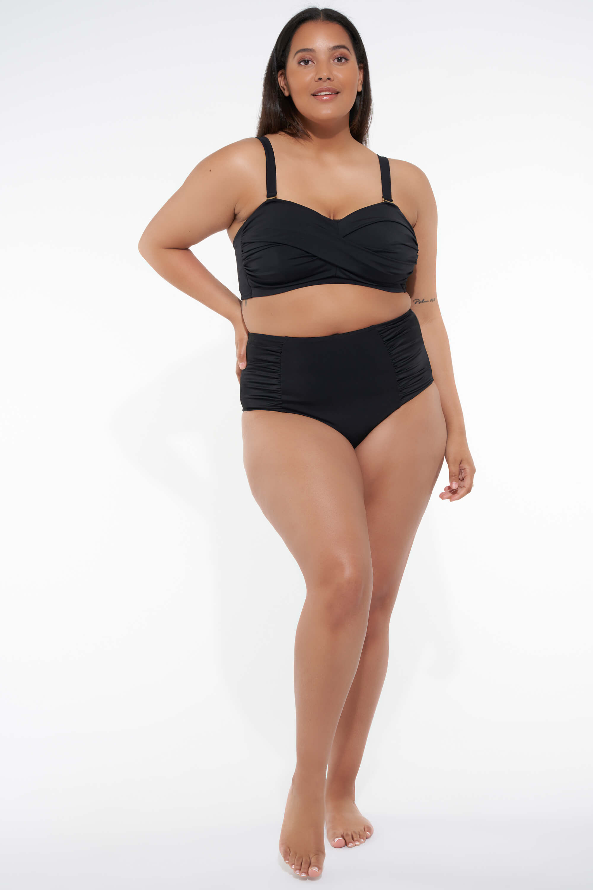 High waisted bikini broekje  image number 4