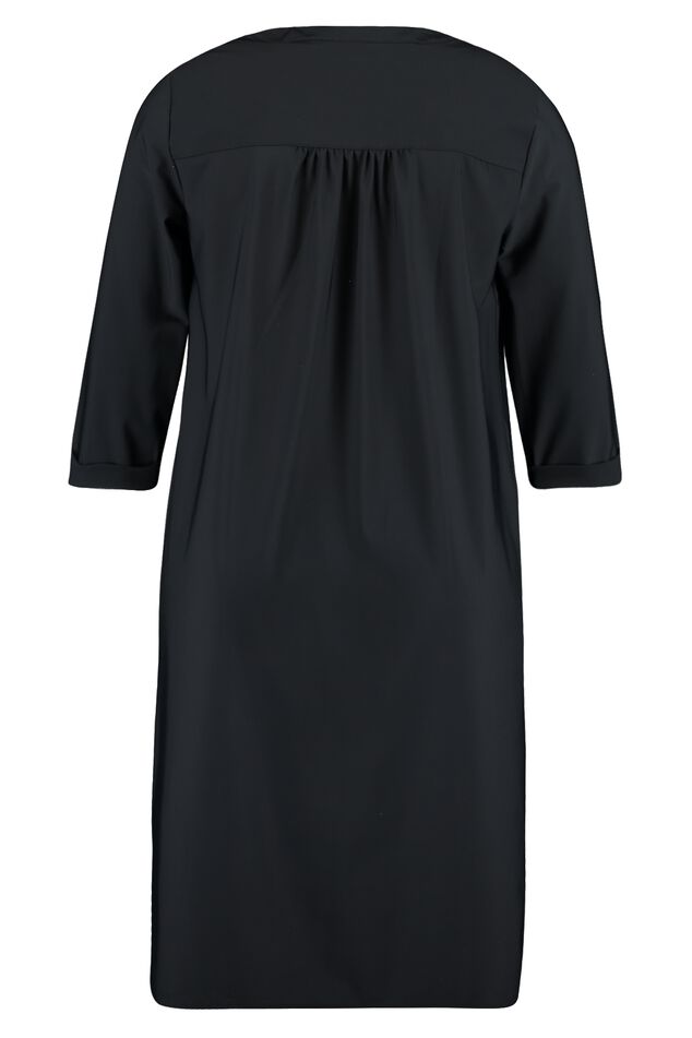 Jurk met V-hals image number 3