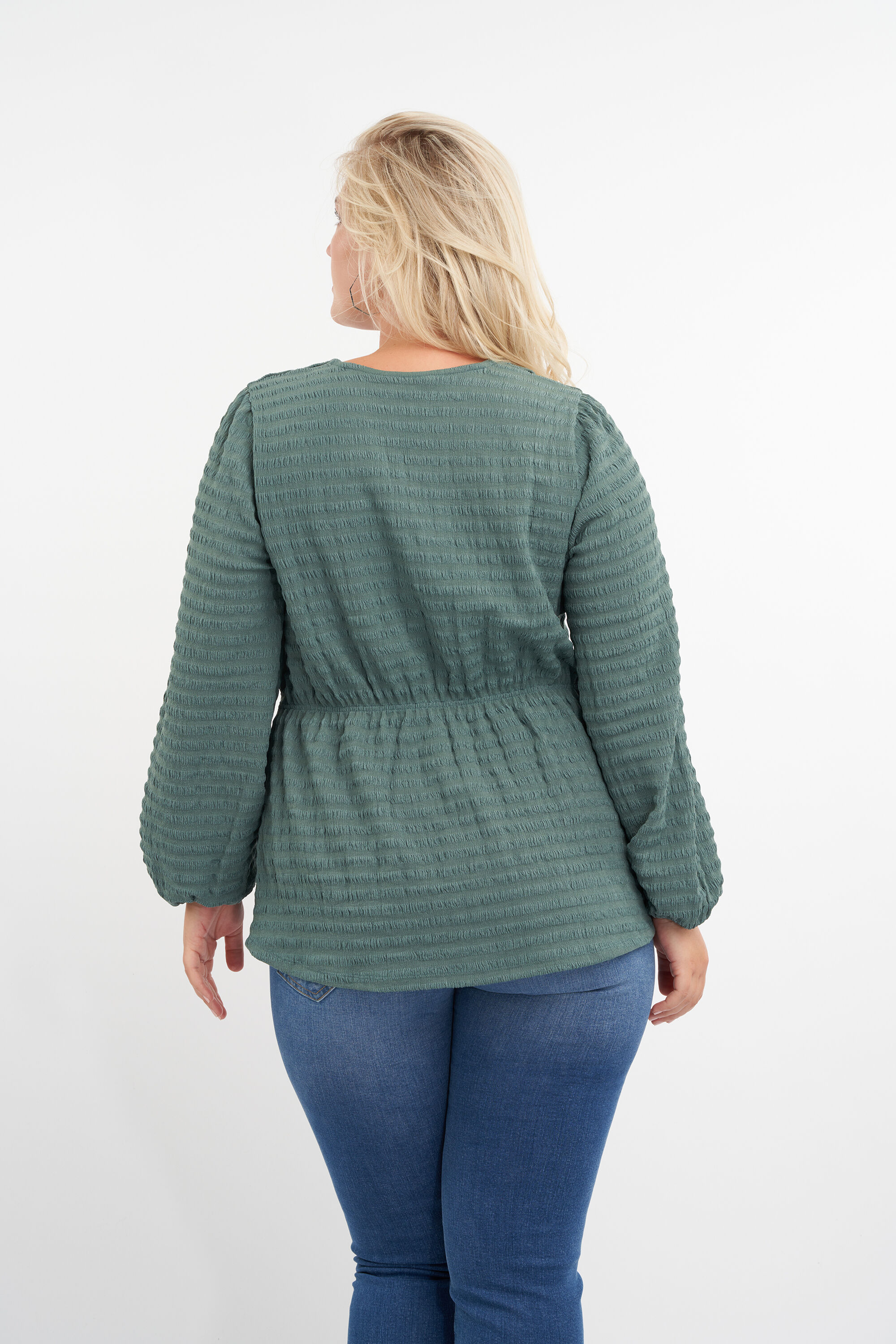 Top met V-hals image number 3