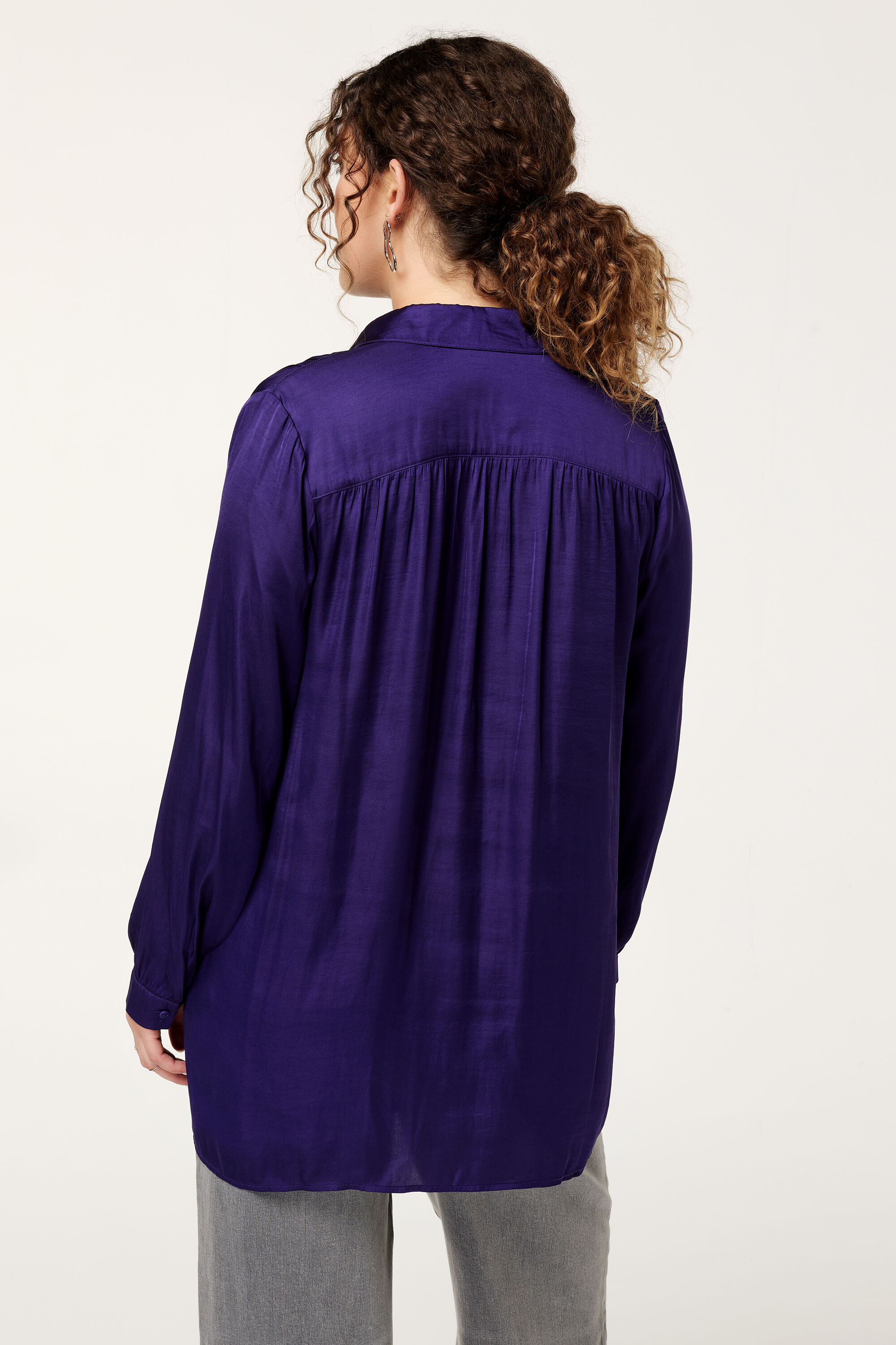 Blouse met v-hals image number 3