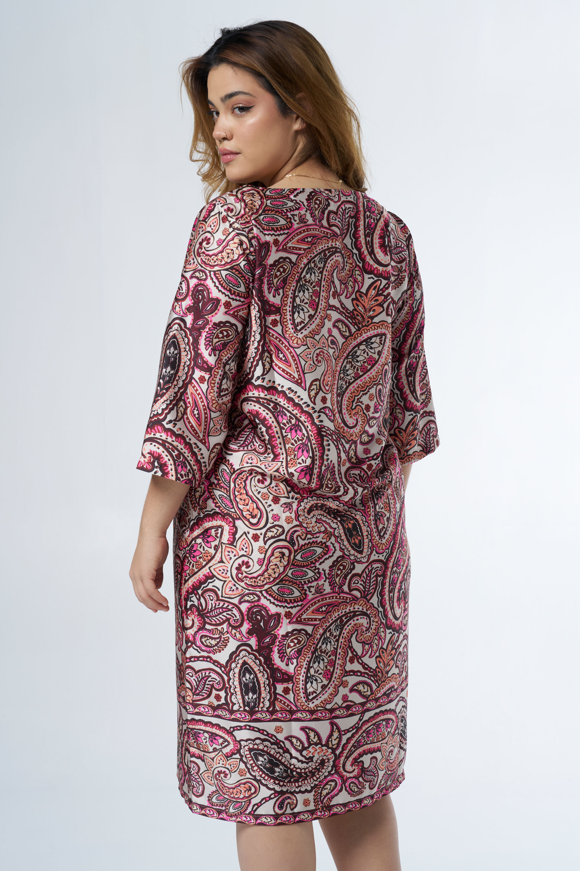 Jurk met paisley print
