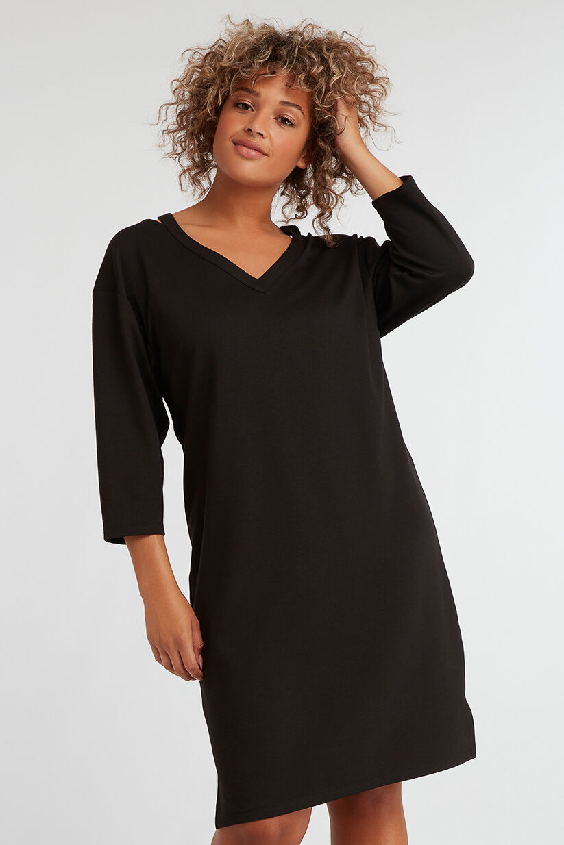 Robe &agrave; col en V image number 5