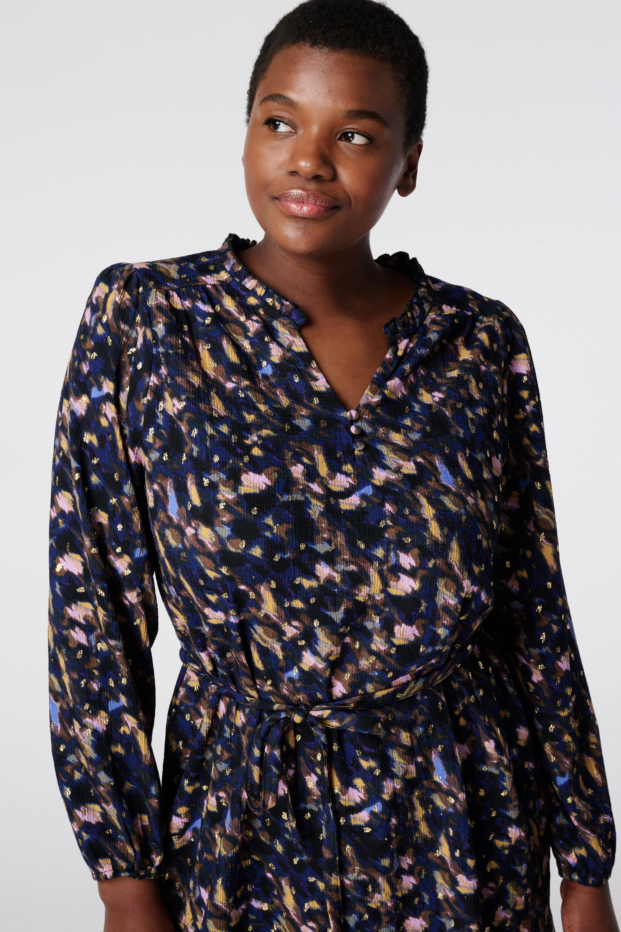 Robe details dorés discount