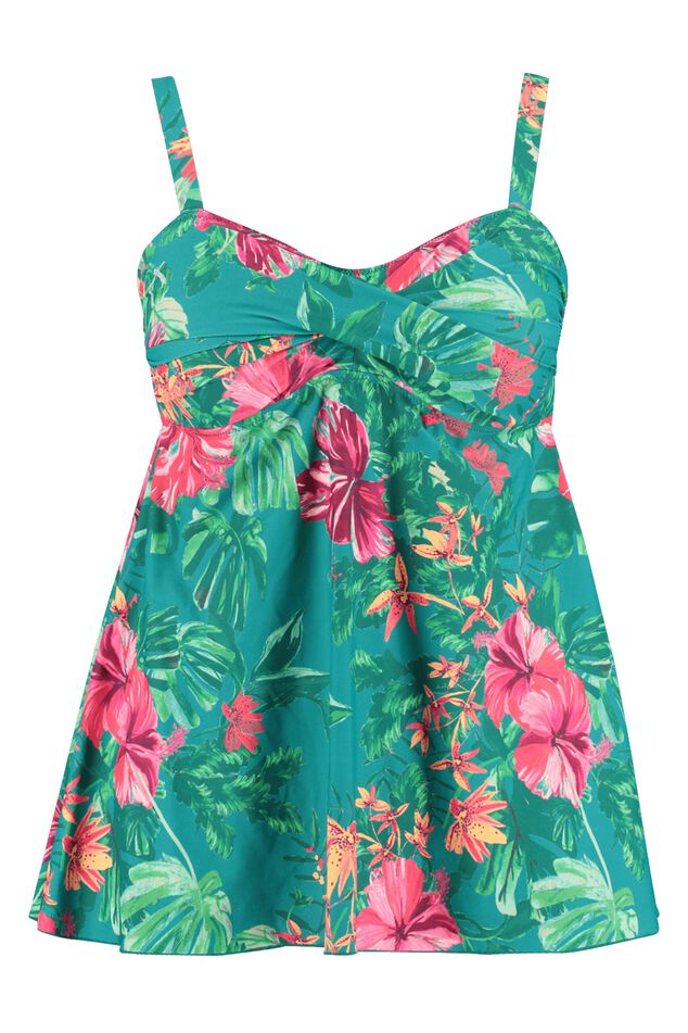 Tankini bandeau avec imprimé image number 1