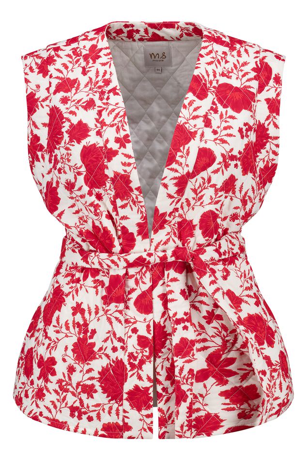 Gilet met print image number 1