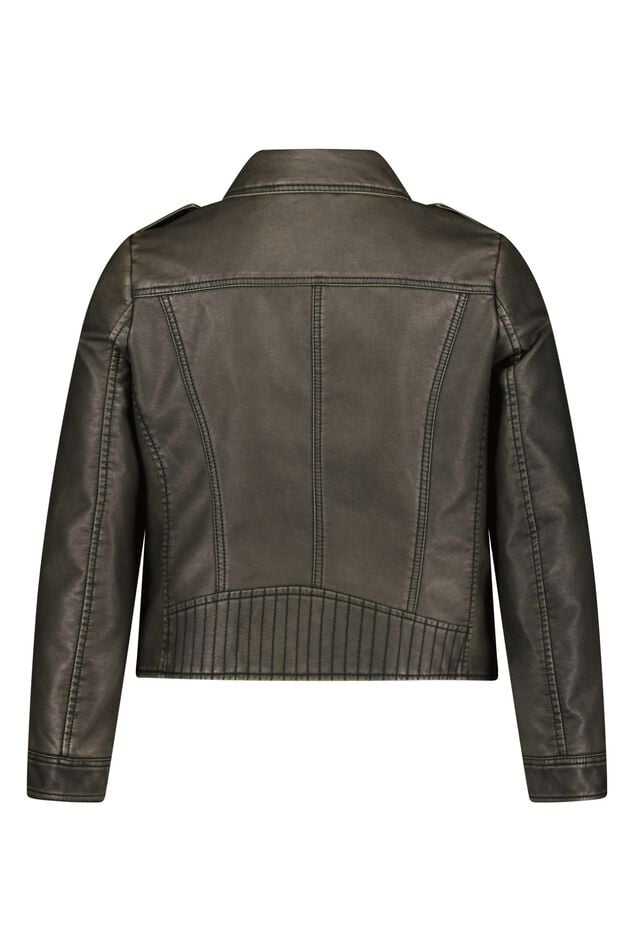 Imitatieleren bikerjas image number 2