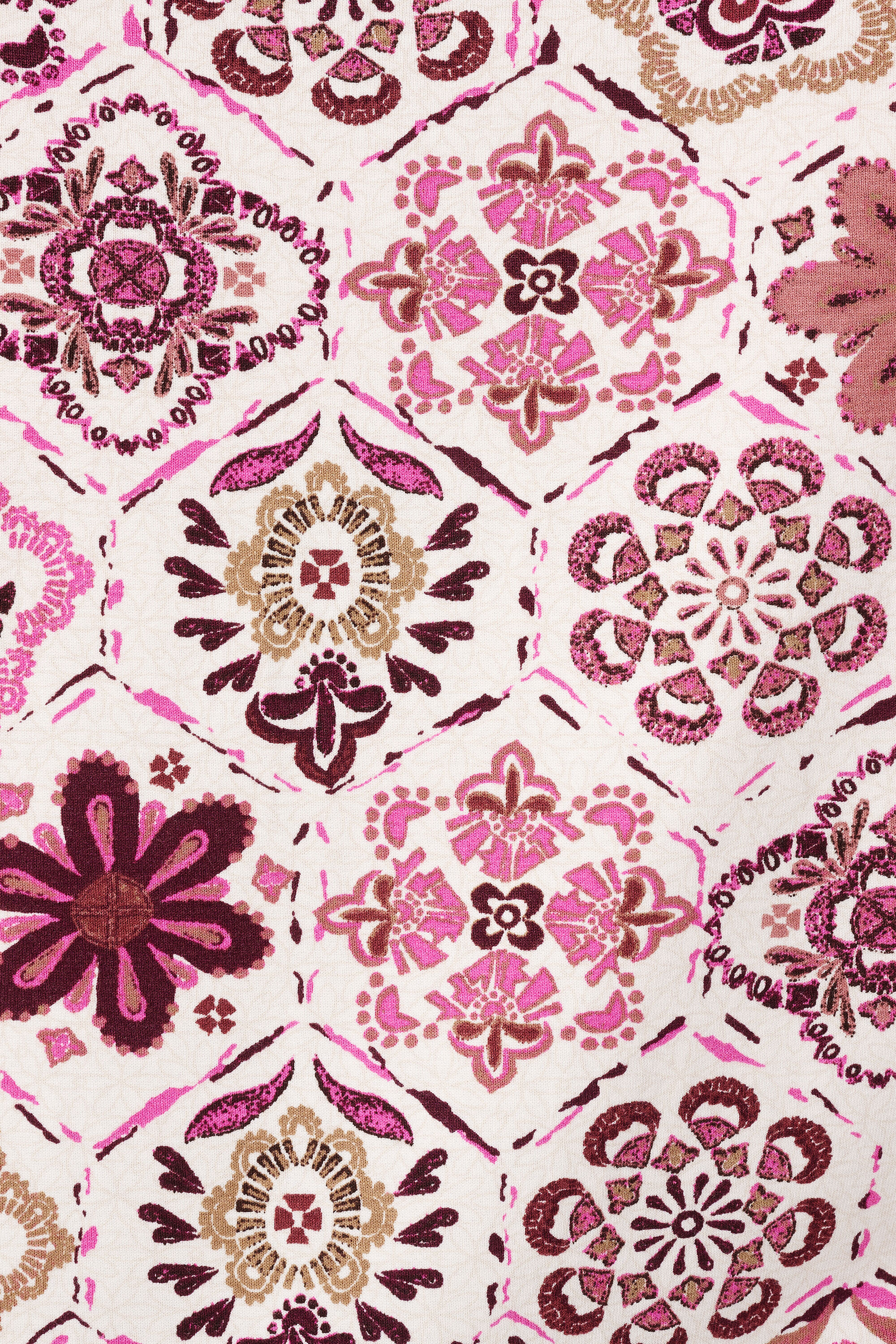 D&eacute;bardeur avec col en V et imprim&eacute; image number 6