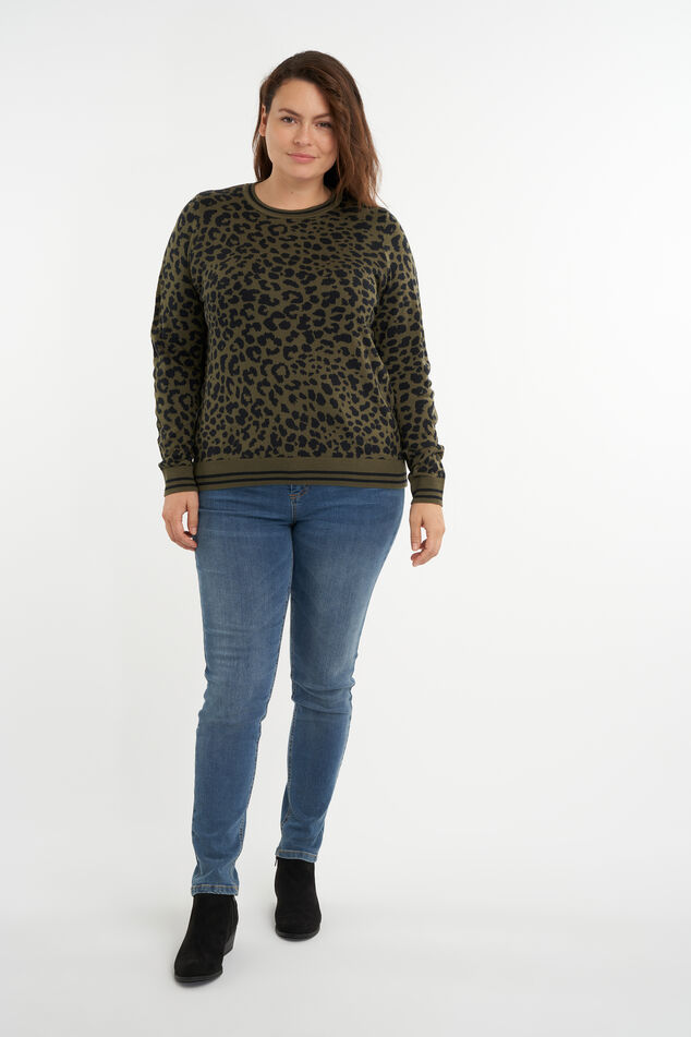 Trui met print image number 5