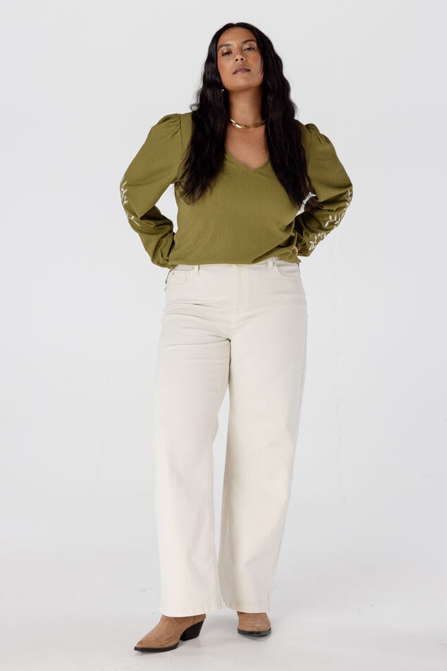 Top met borduursel image number 6