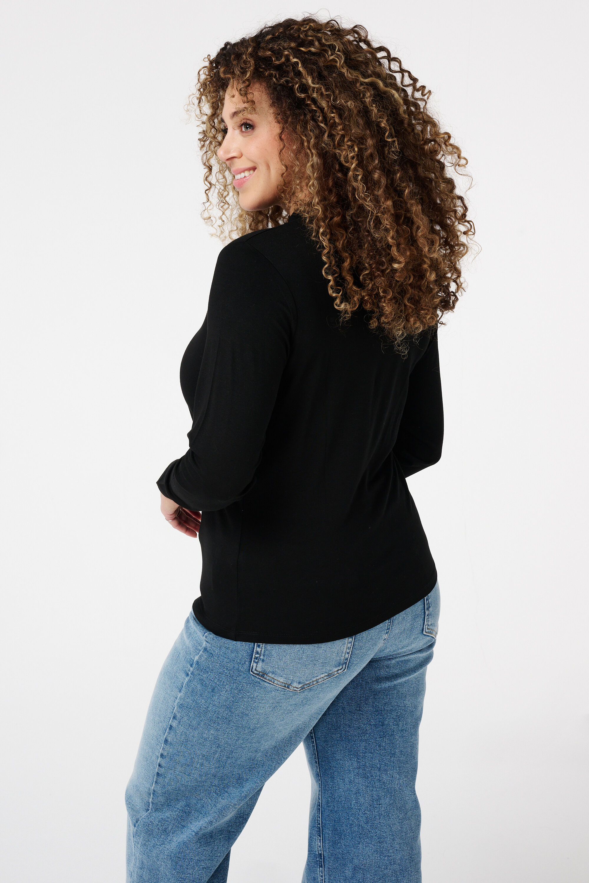 T-shirt &agrave; imprim&eacute; effet &eacute;caille image number 3