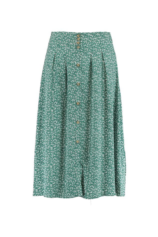 Midi rok met print image number 2