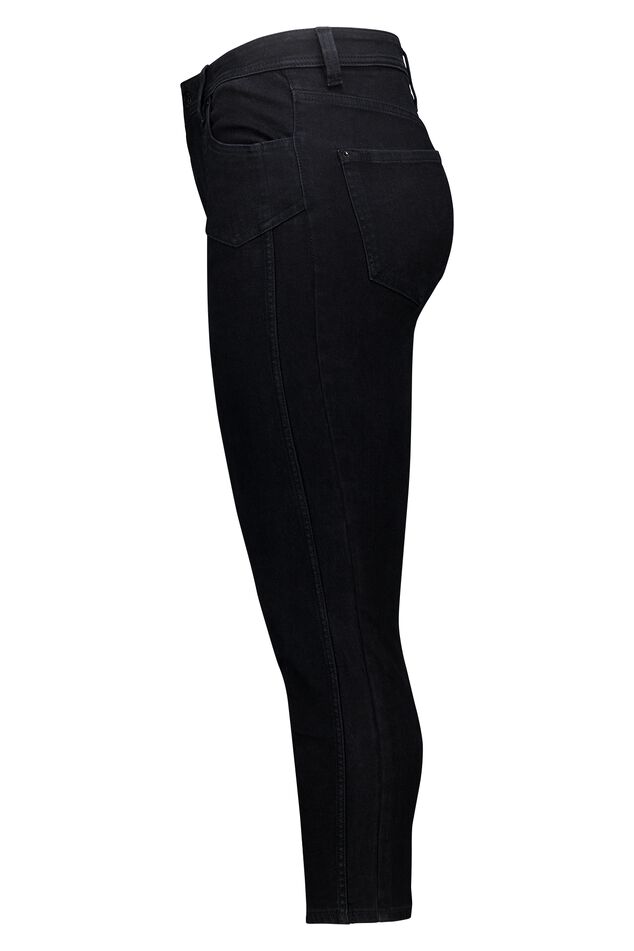 Cropped slim leg jeans image 3