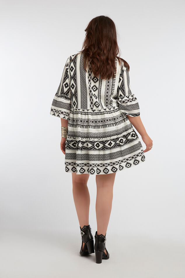 Tuniekjurkje met print image number 5