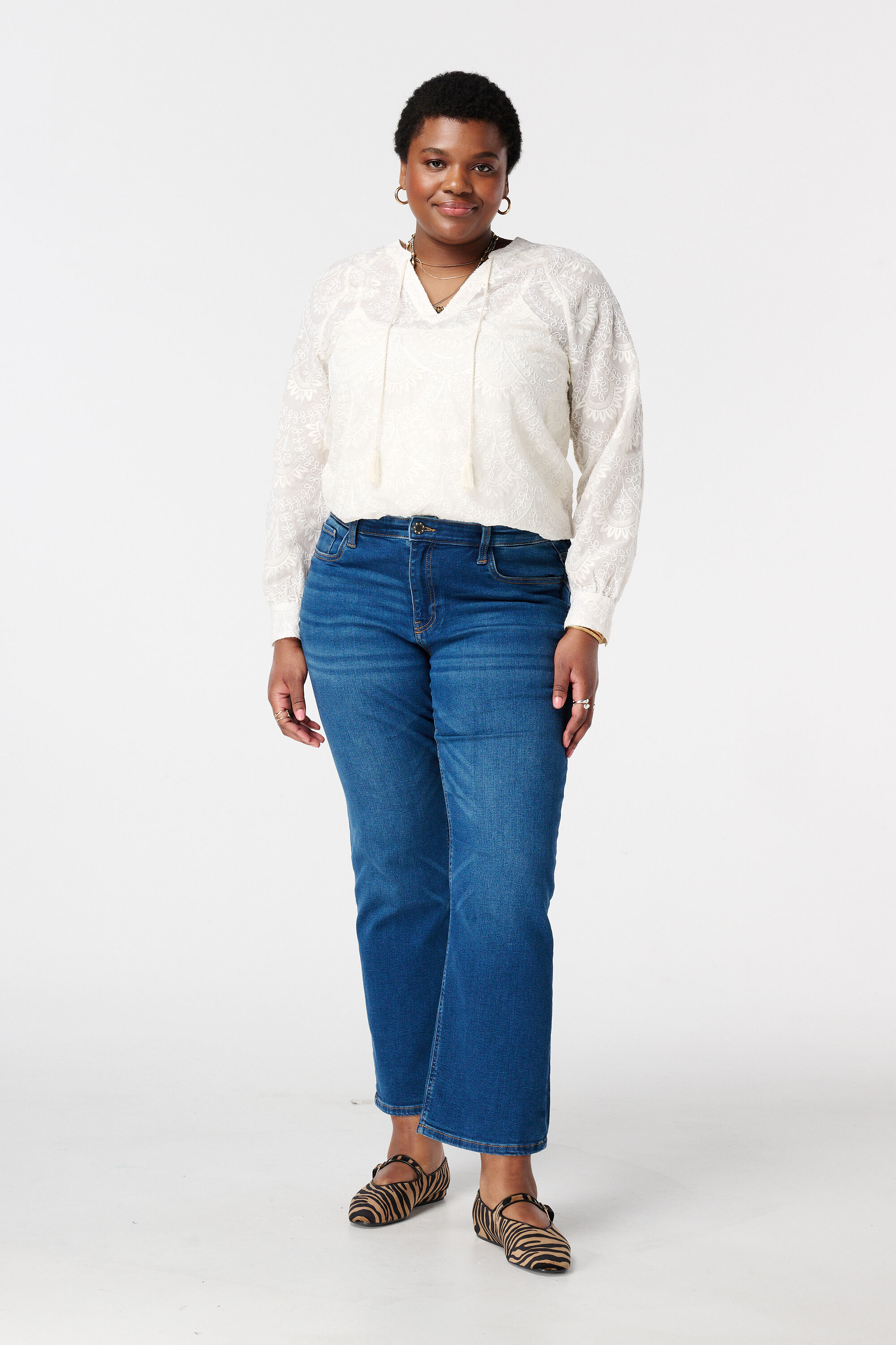 Blouse met koordjes image number 5