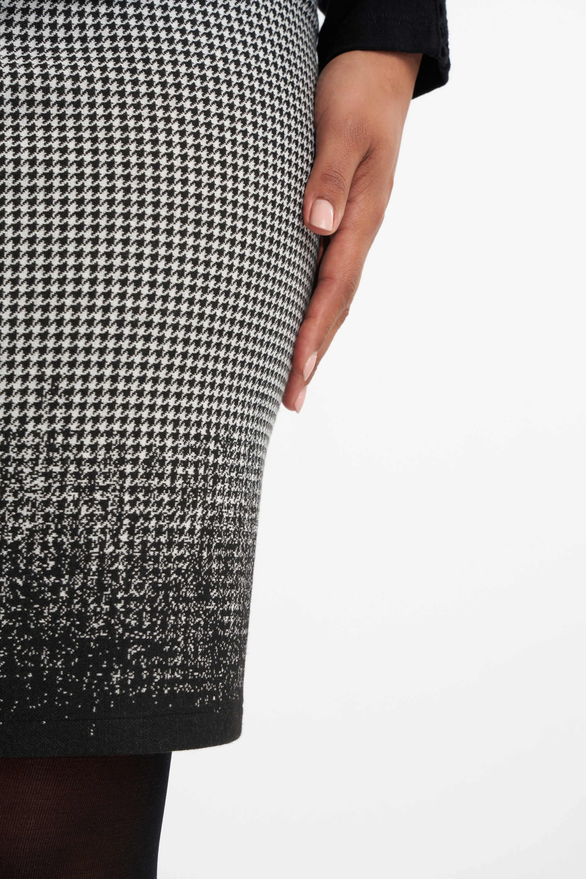 Dames Geruite midi rok MS Mode