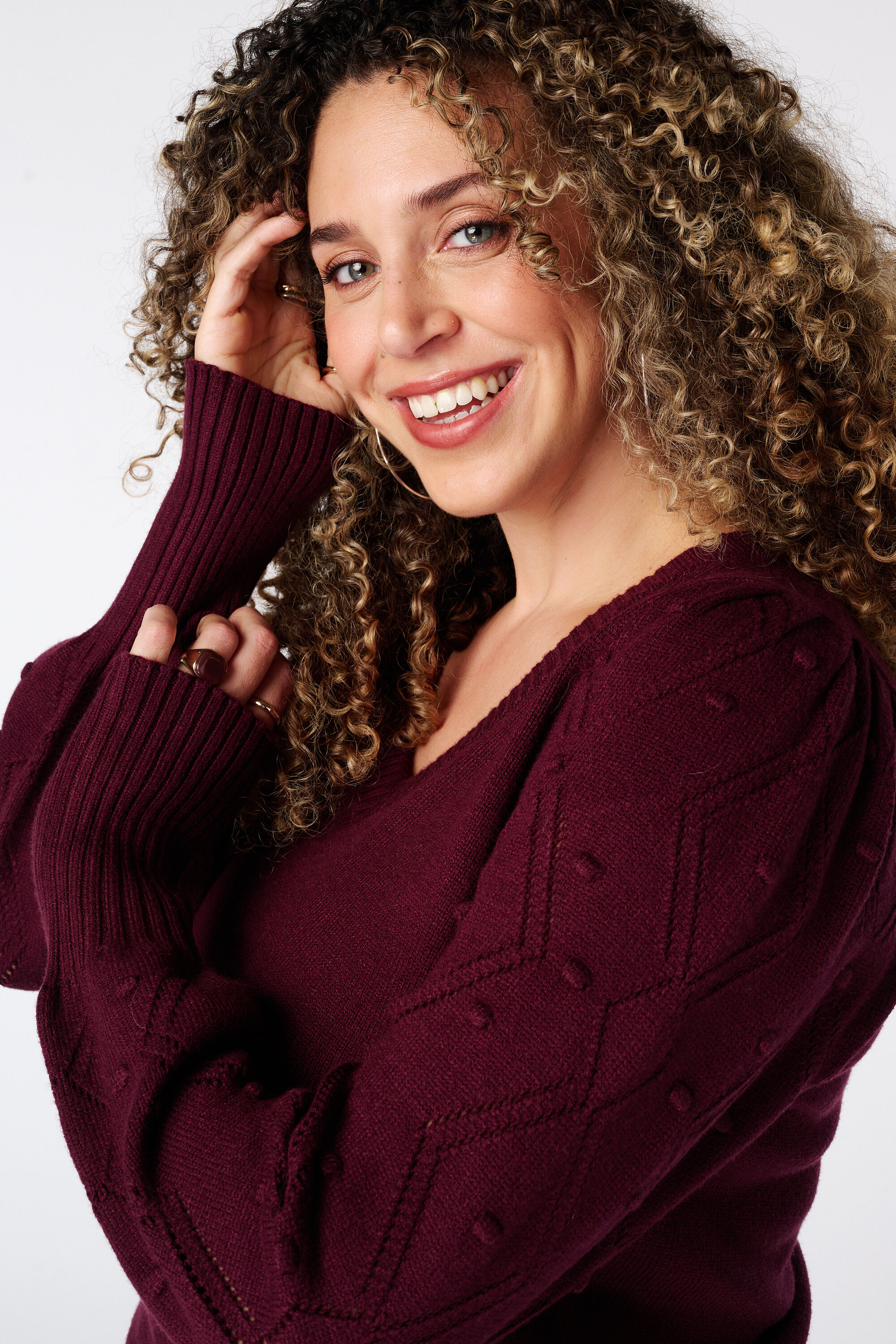 Trui met v-hals image number 4