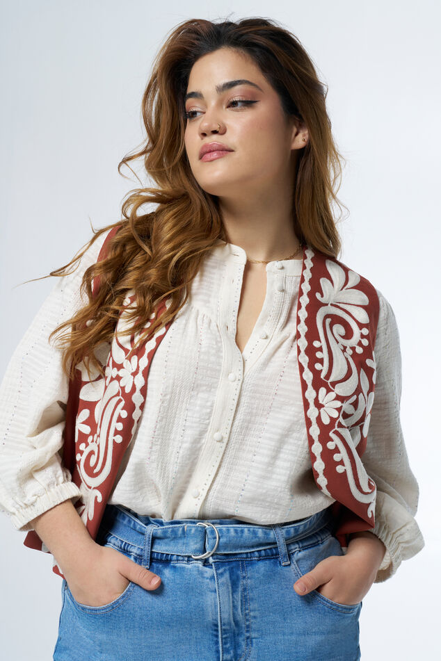 Gilet brodé image number 0