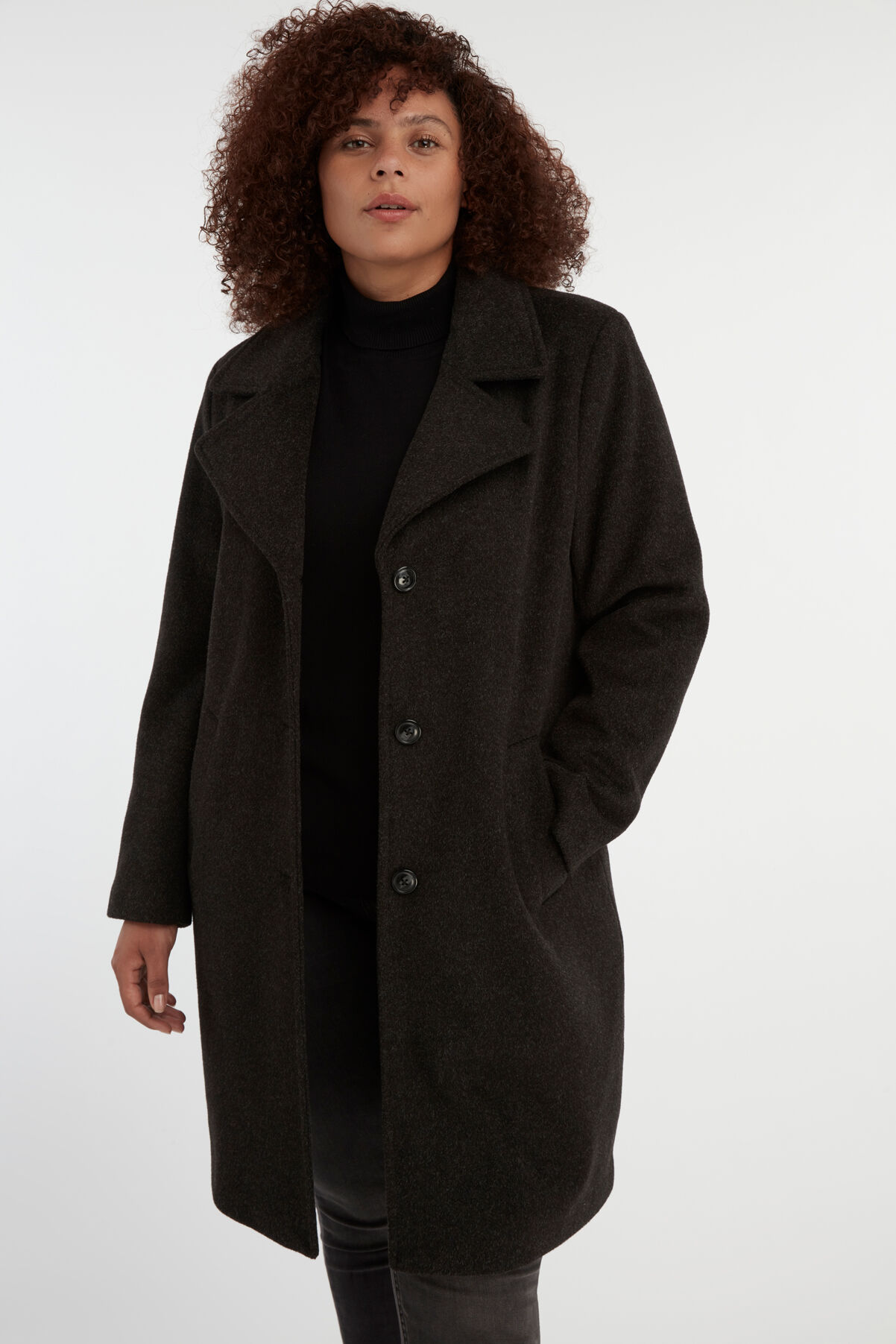 Manteau de ville long  image number 6