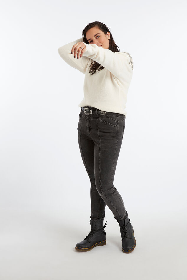 Jean skinny taille haute image number 0